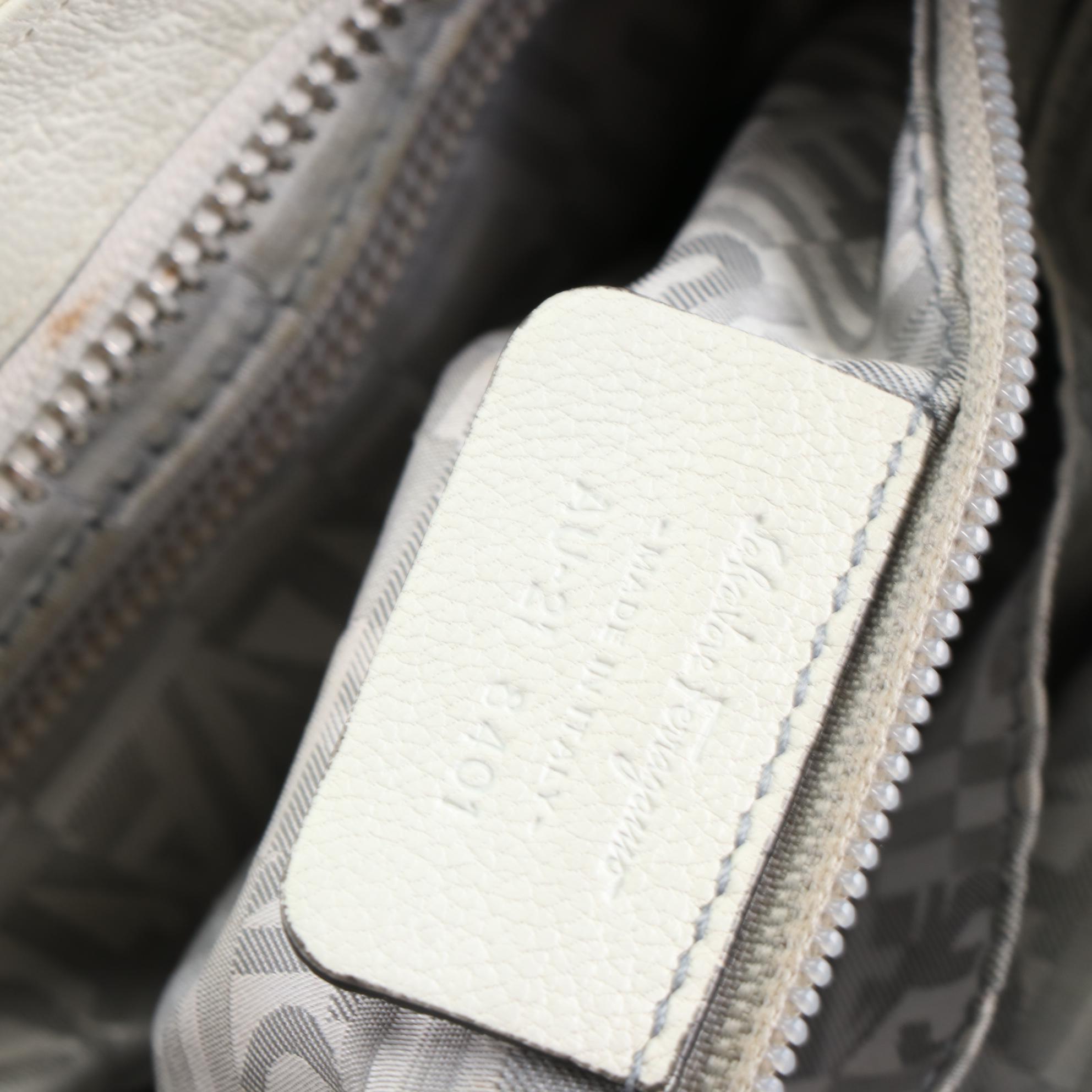 Salvatore Ferragamo Gancini Leather Shoulder Bag