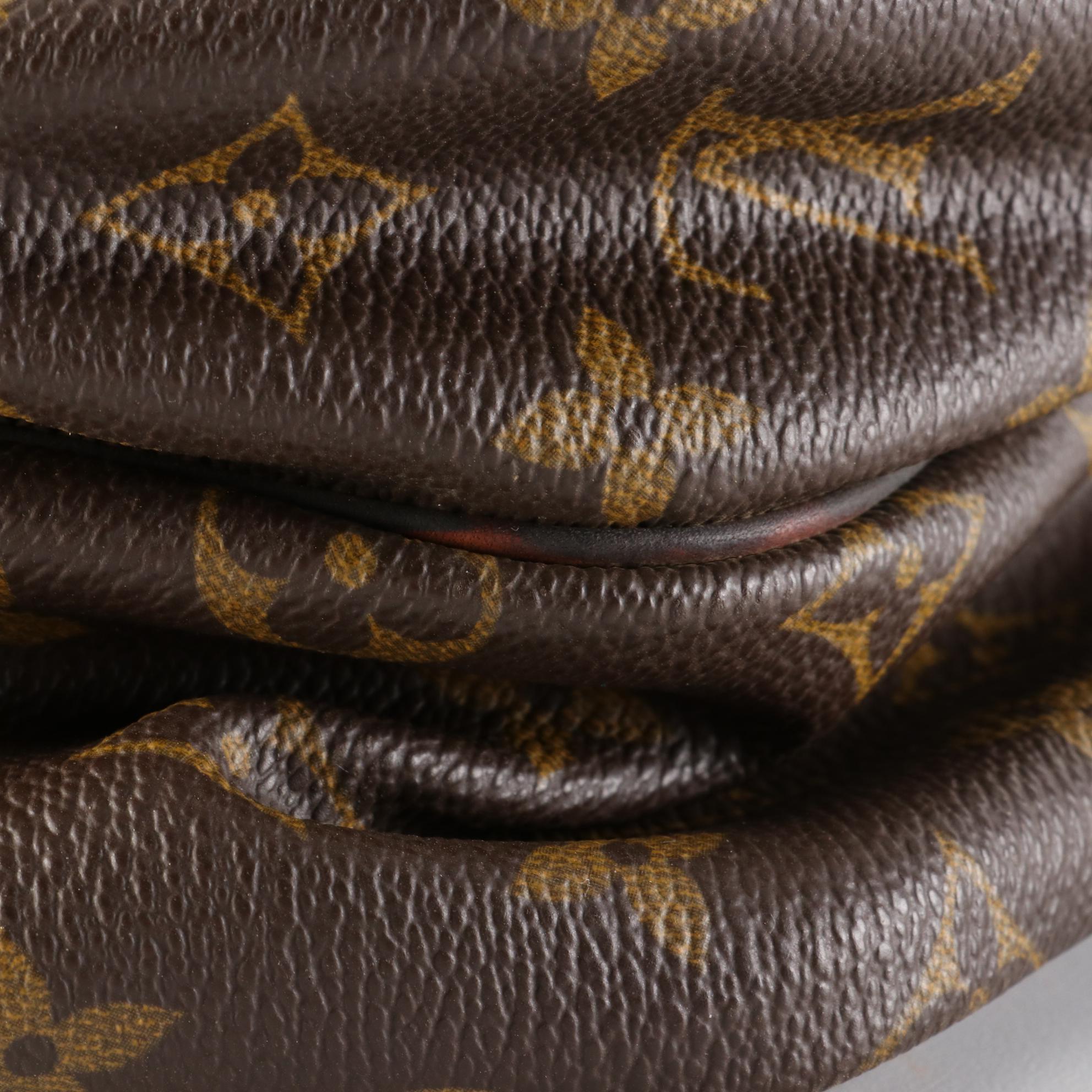 Louis Vuitton Reporter GM Messenger Bag in Monogram Canvas and Leather