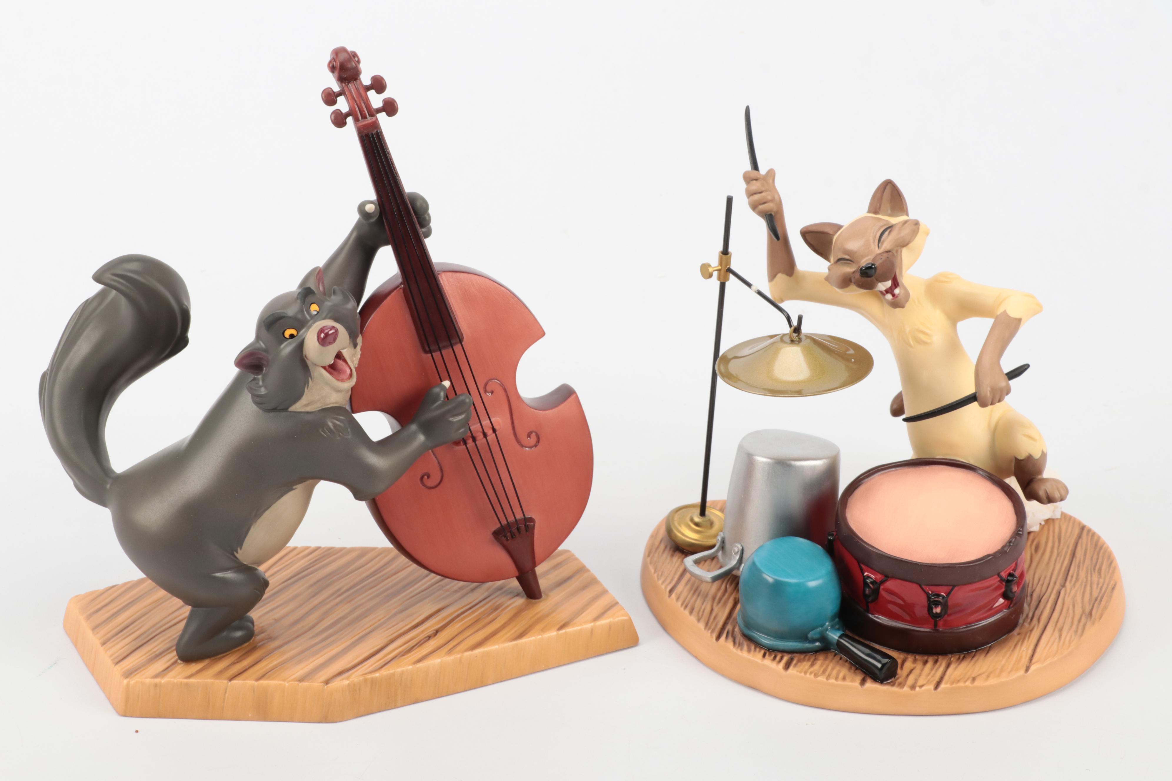 Disney Classics Collection "The Aristocats" Ceramic Figurines