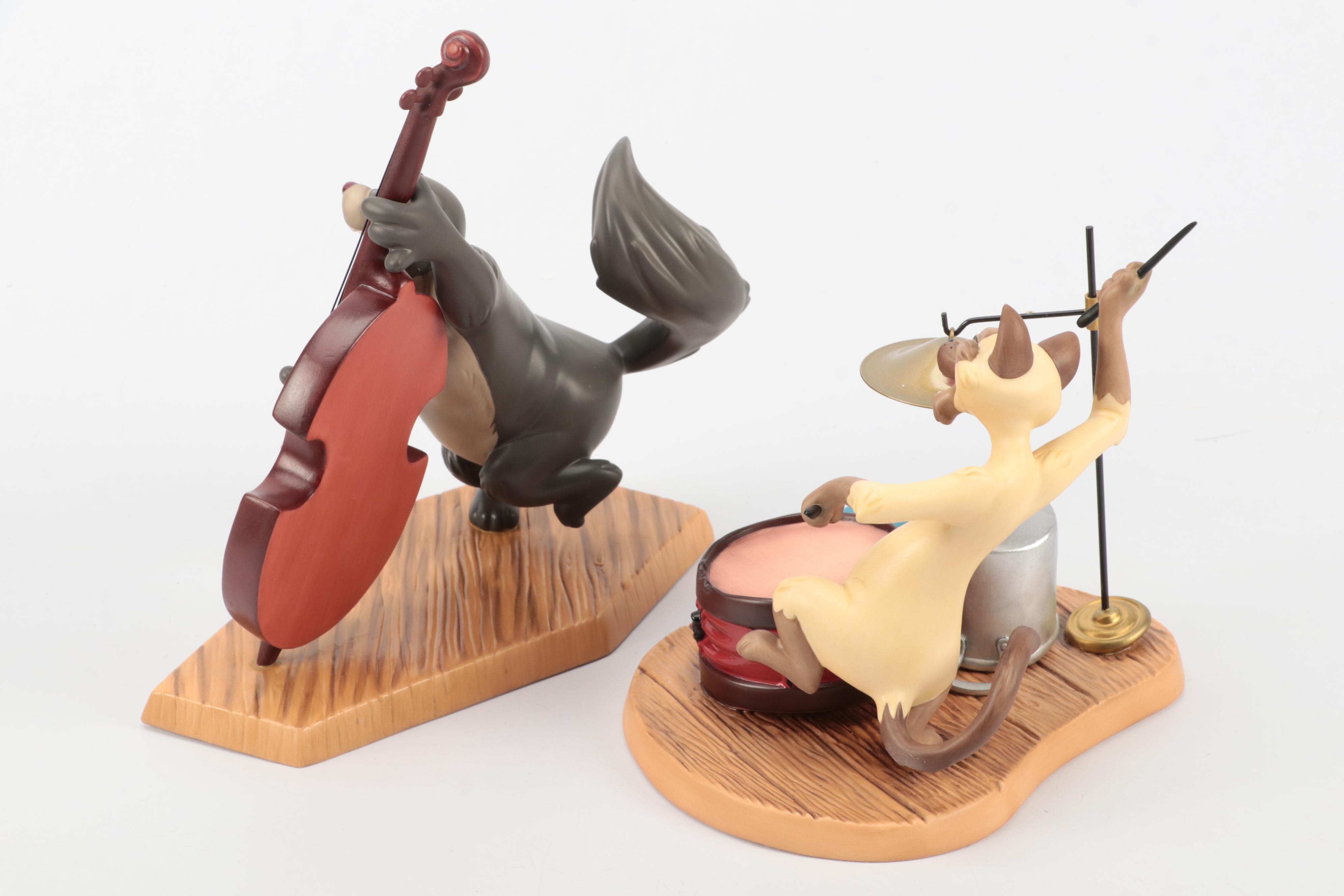 Disney Classics Collection "The Aristocats" Ceramic Figurines