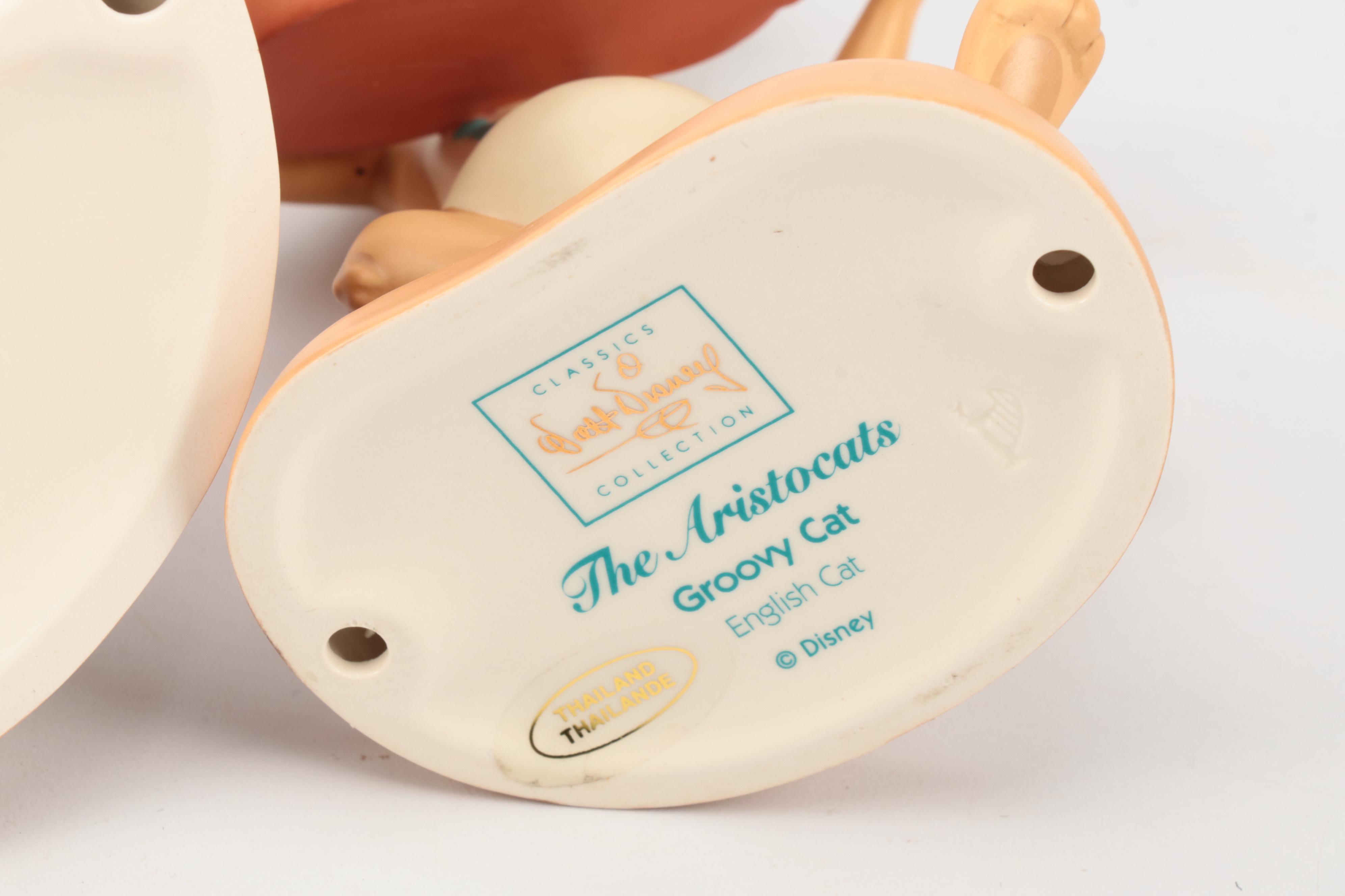 Disney Classics Collection "The Aristocats" Ceramic Figurines