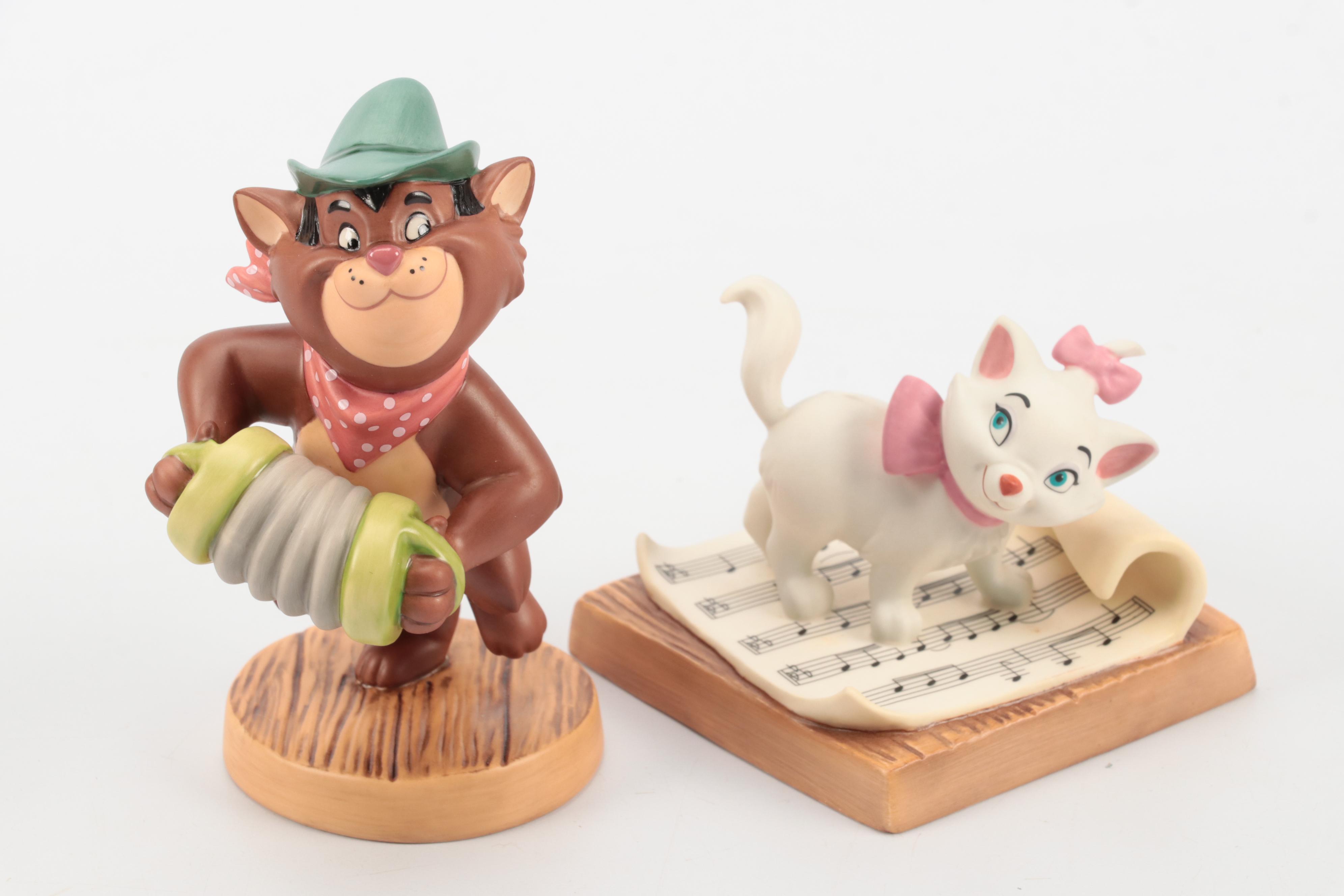 Disney Classics Collection "The Aristocats" Ceramic Figurines