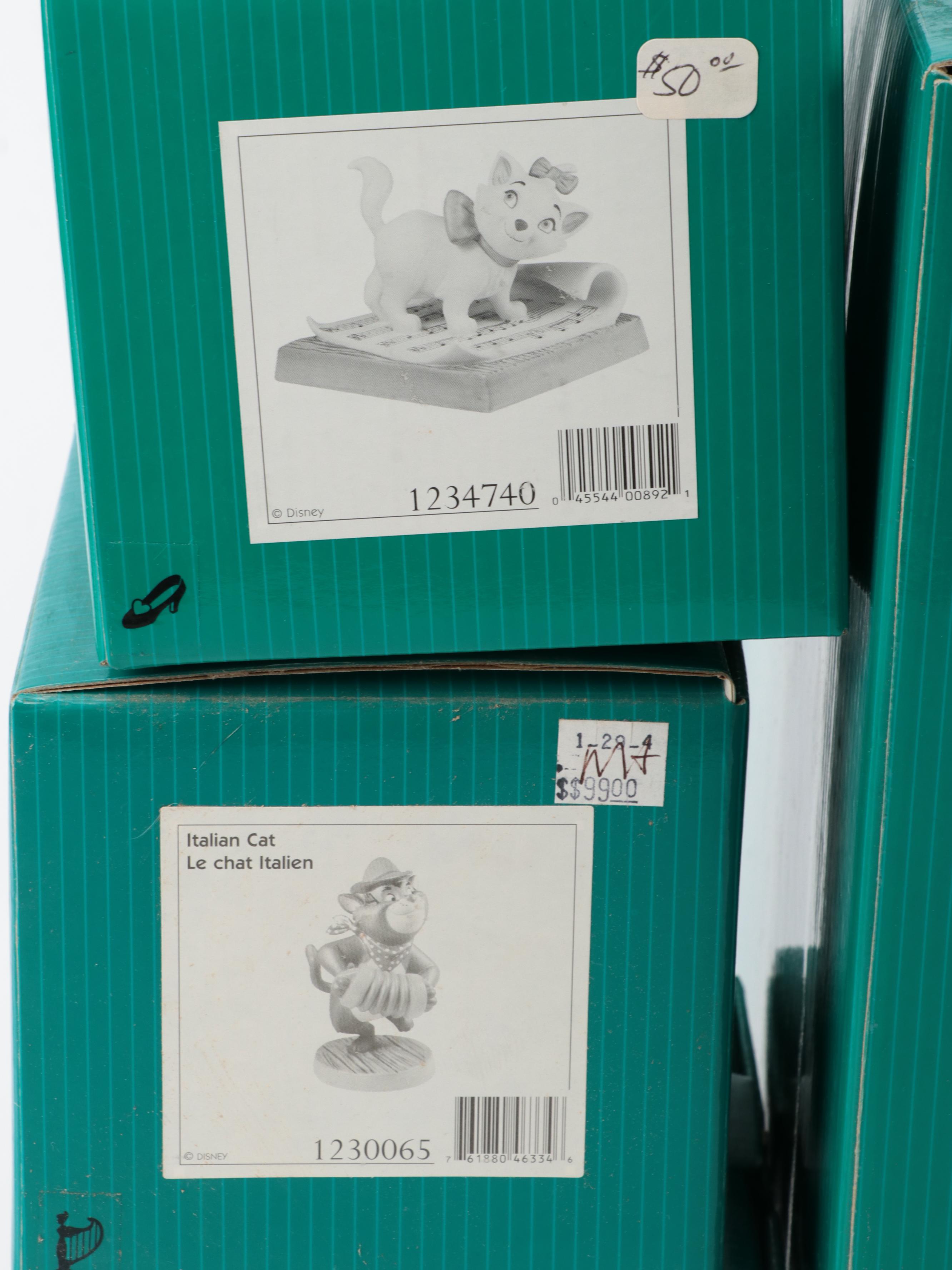 Disney Classics Collection "The Aristocats" Ceramic Figurines
