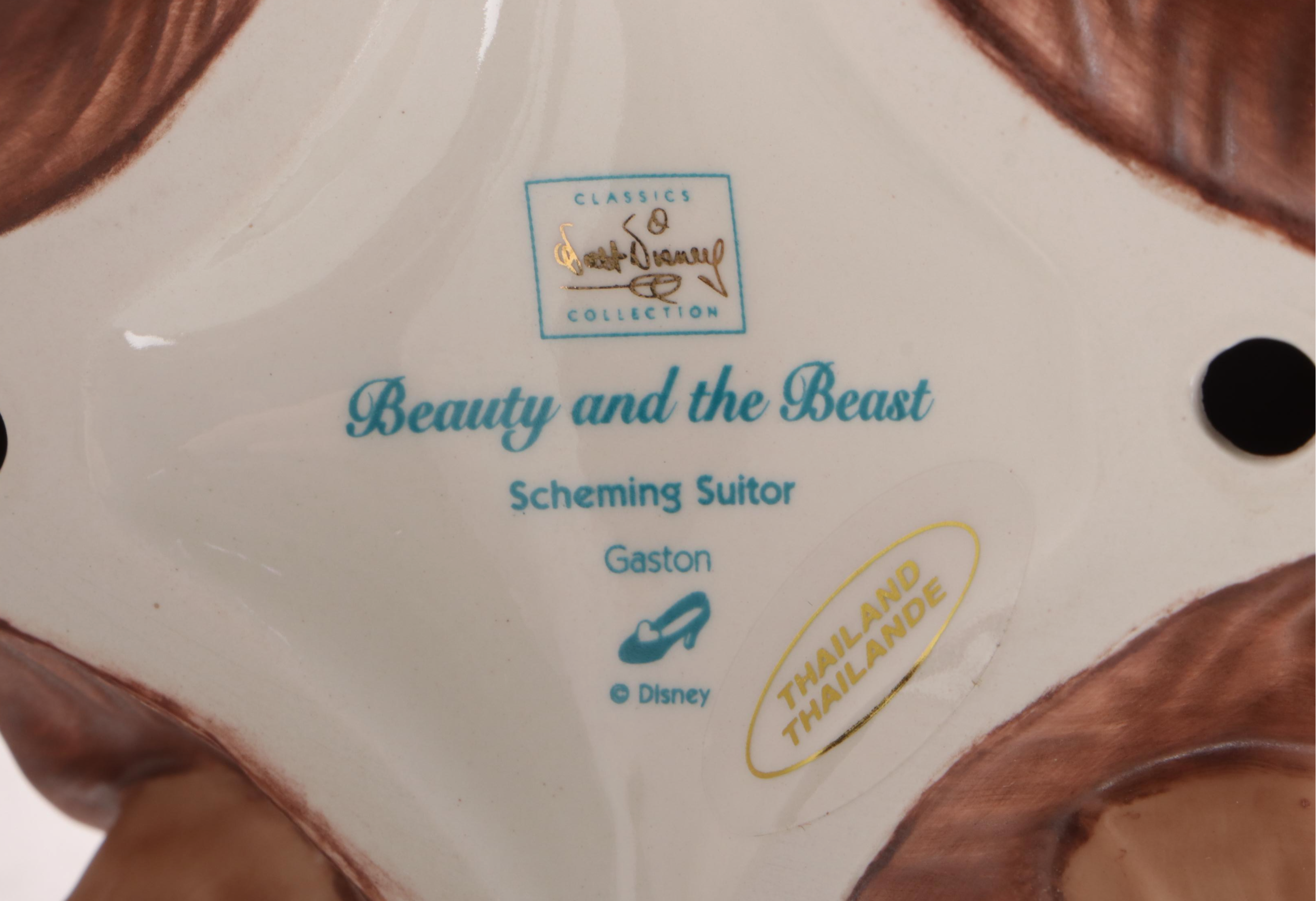 Classics Walt Disney Collection Ceramic Figurines Including "Le Fou"