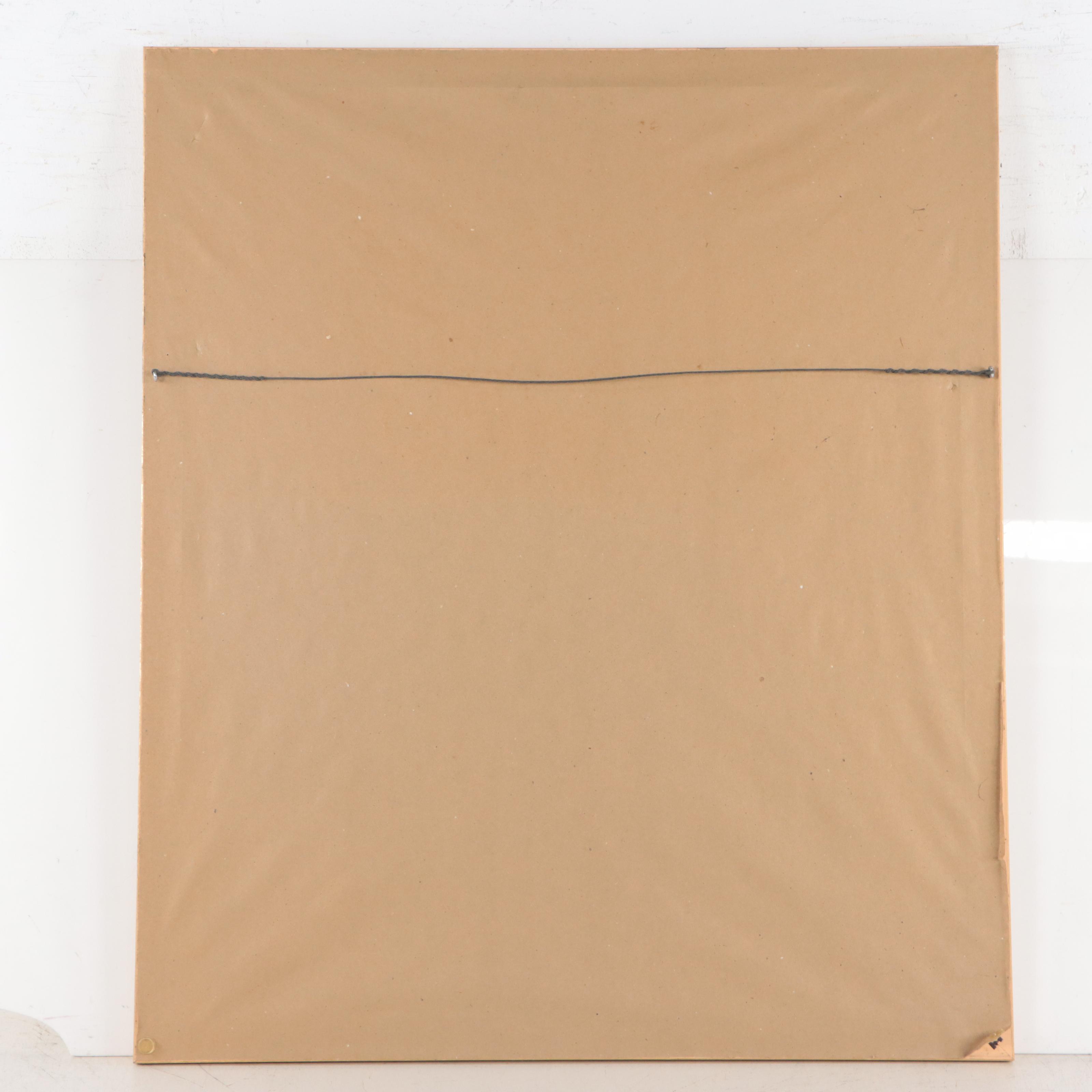 Graphite Drawing of Briar Rose of Disney's "Sleeping Beauty," 1990