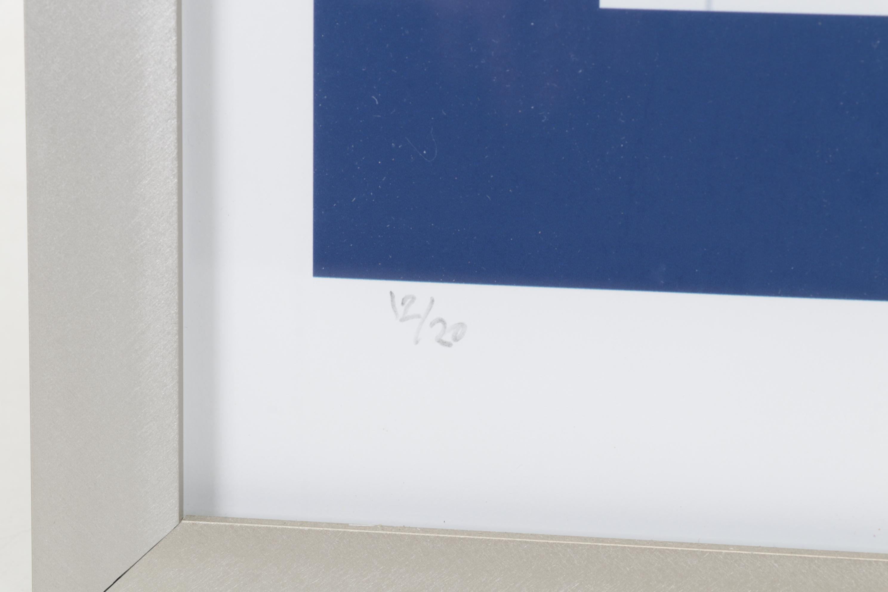 Paul Moschell Giclée "Snow on Susan's Sunday," 21st Century