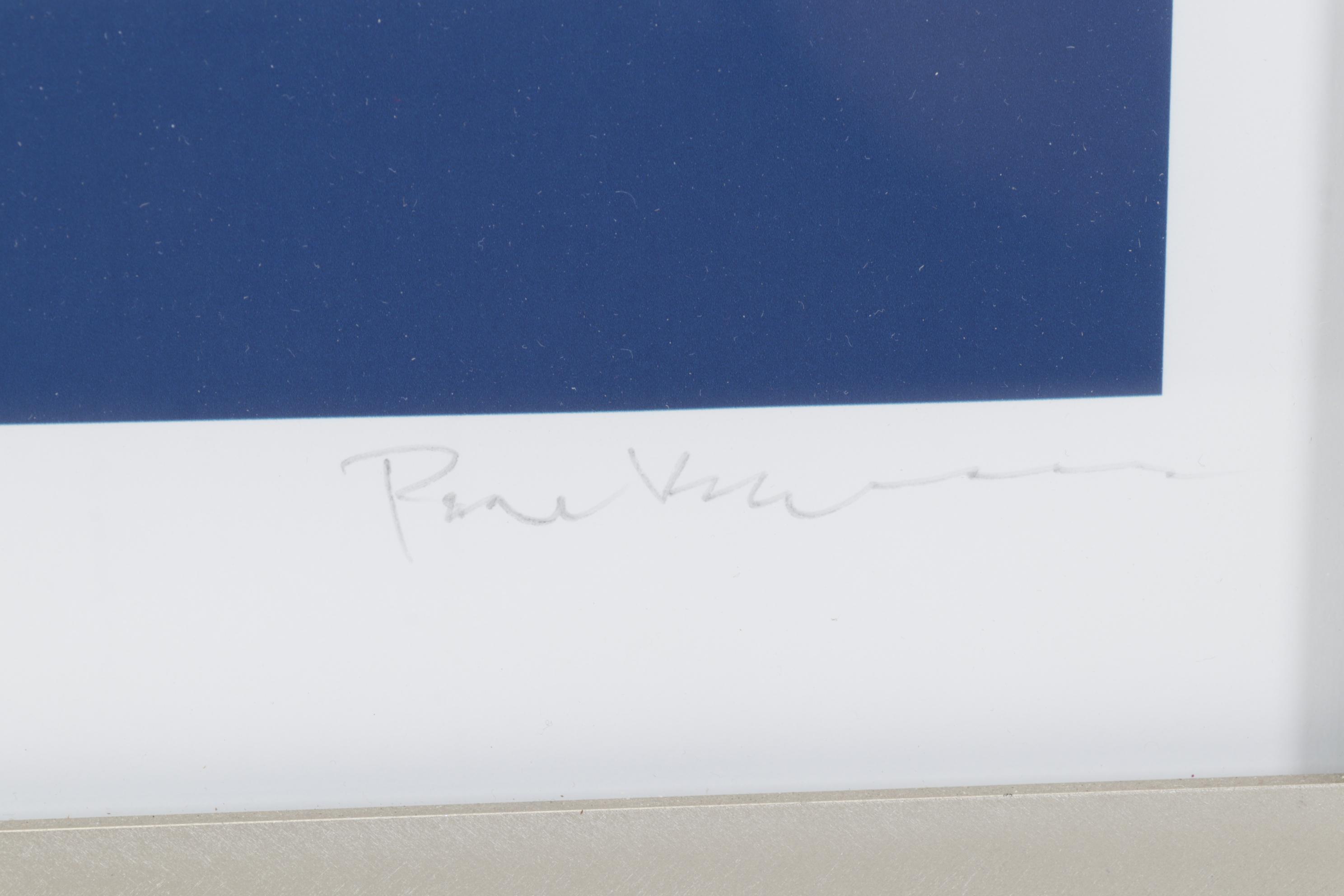 Paul Moschell Giclée "Snow on Susan's Sunday," 21st Century