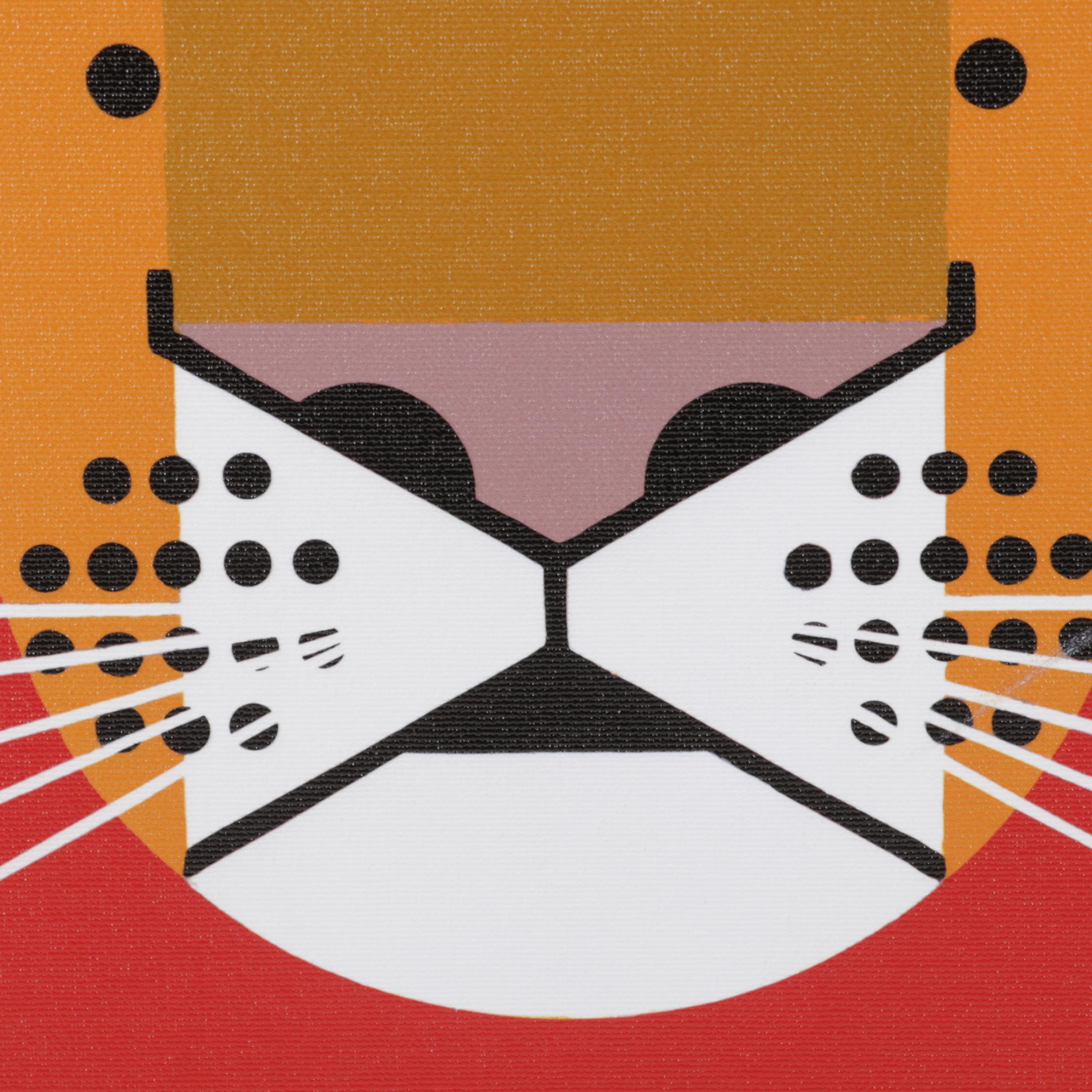 Giclée After Charley Harper "Asian Tiger," 21st Century