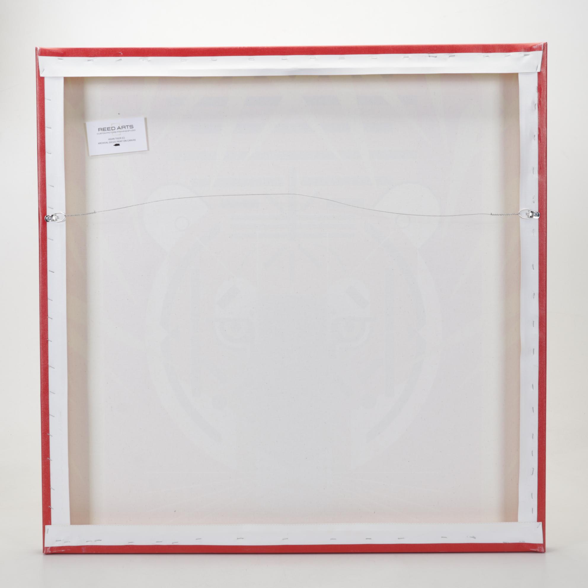 Giclée After Charley Harper "Asian Tiger," 21st Century