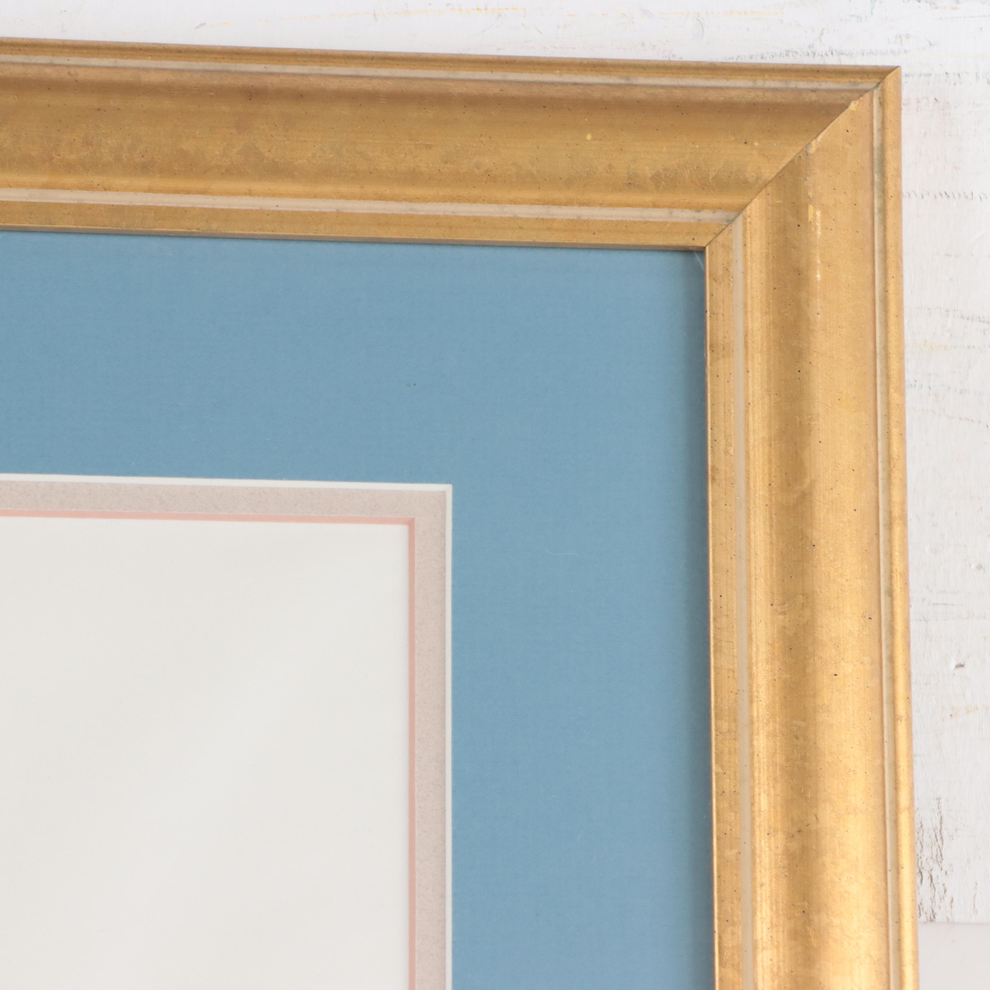 Graphite Drawing of Briar Rose of Disney's "Sleeping Beauty," 1999