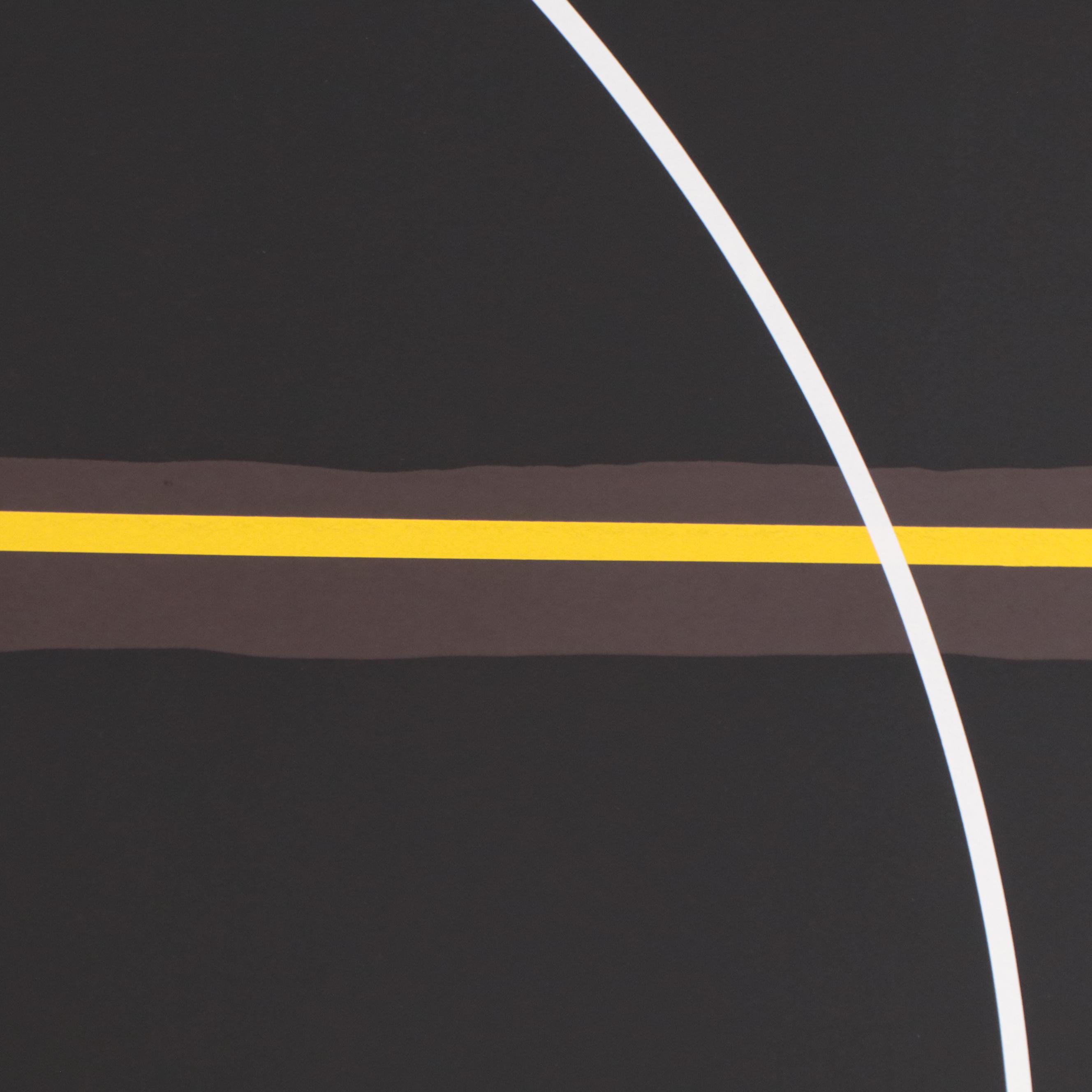 Thomas Whelan Benton Serigraph "Rainbow Mountain," 1981