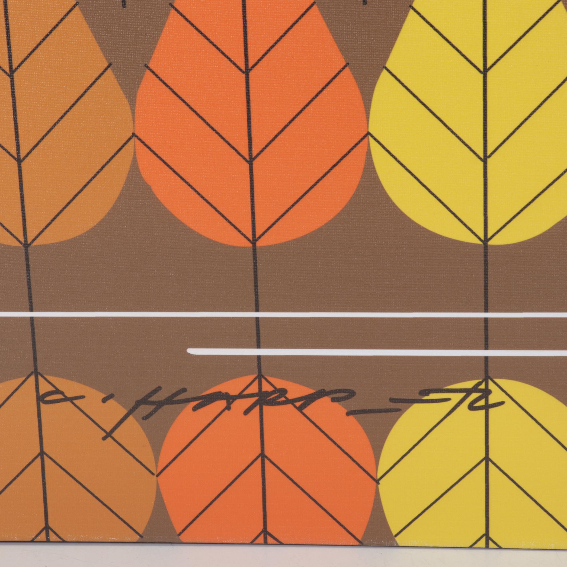 Giclée After Charley Harper "Octoberama," 21st Century