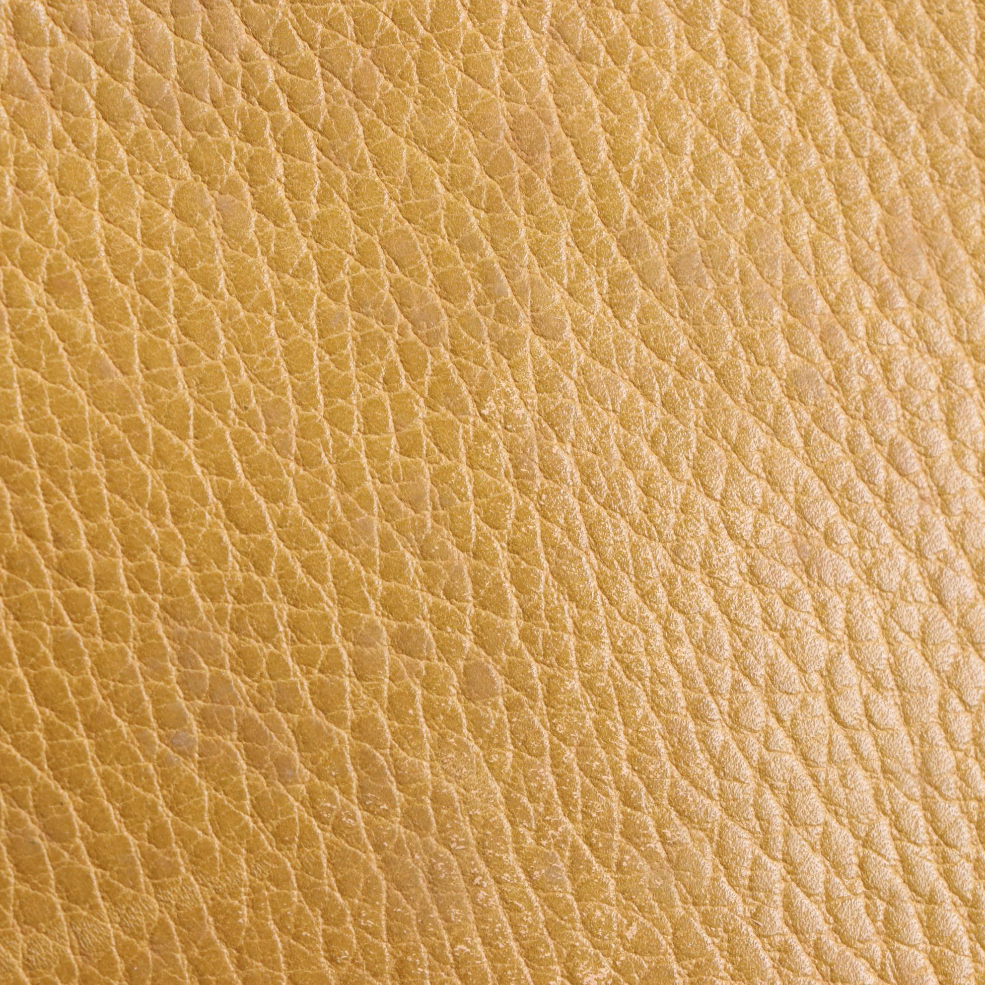 Cartier Clutch Pouch in Bicolor Grained and Smooth Leather