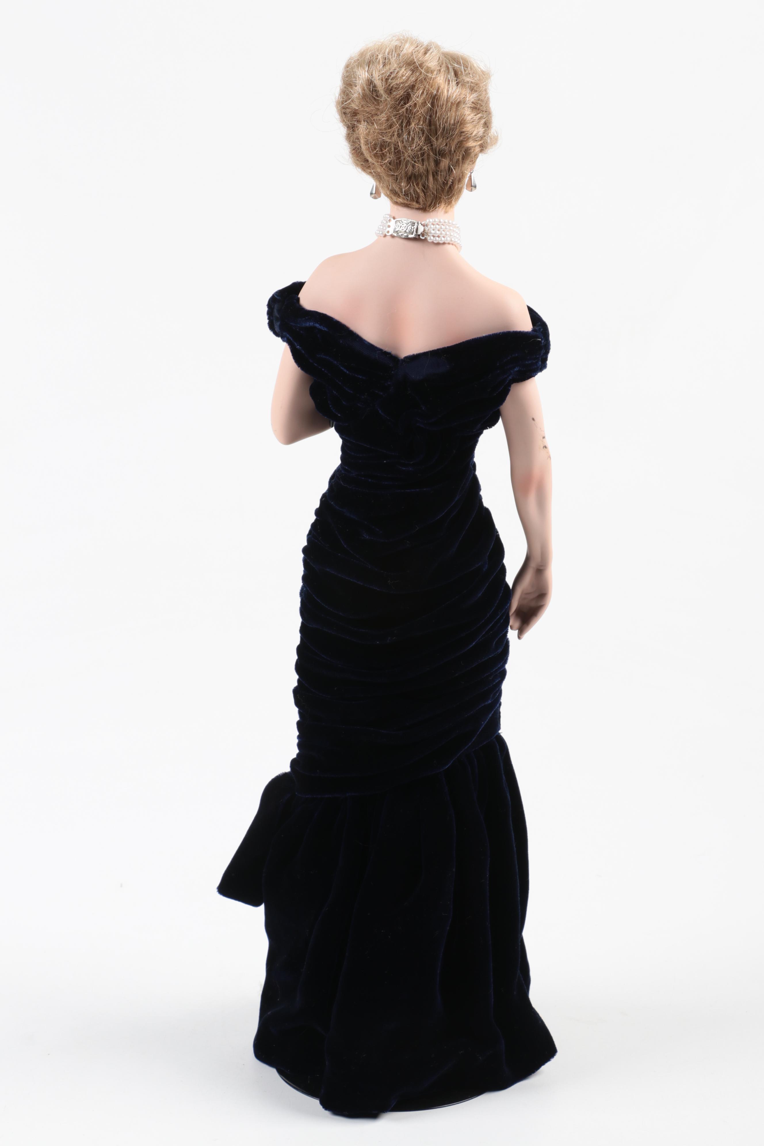 Ashton-Drake Galleries "Diana, Princess of Wales" Porcelain Figurine, 1998