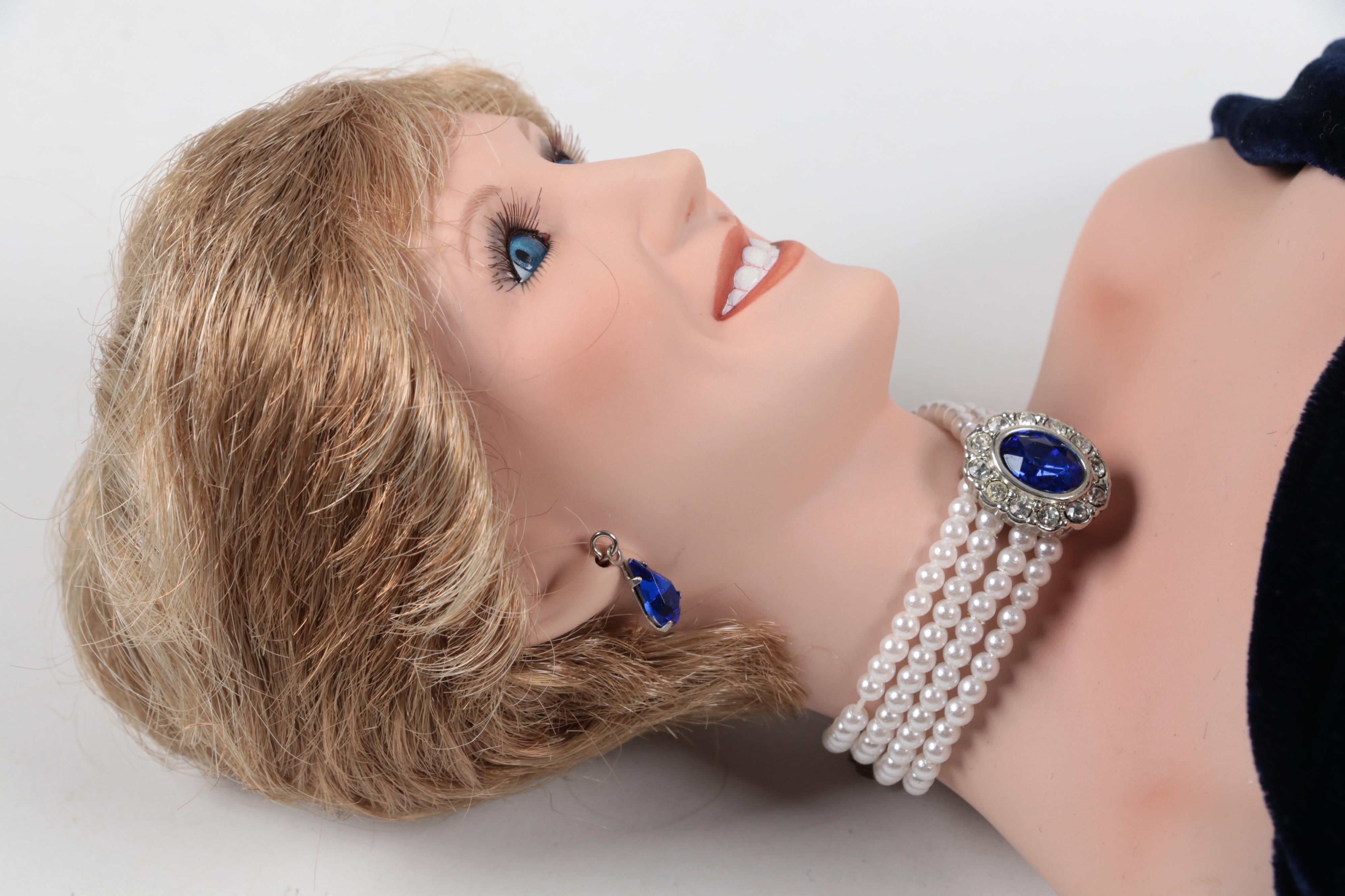 Ashton-Drake Galleries "Diana, Princess of Wales" Porcelain Figurine, 1998