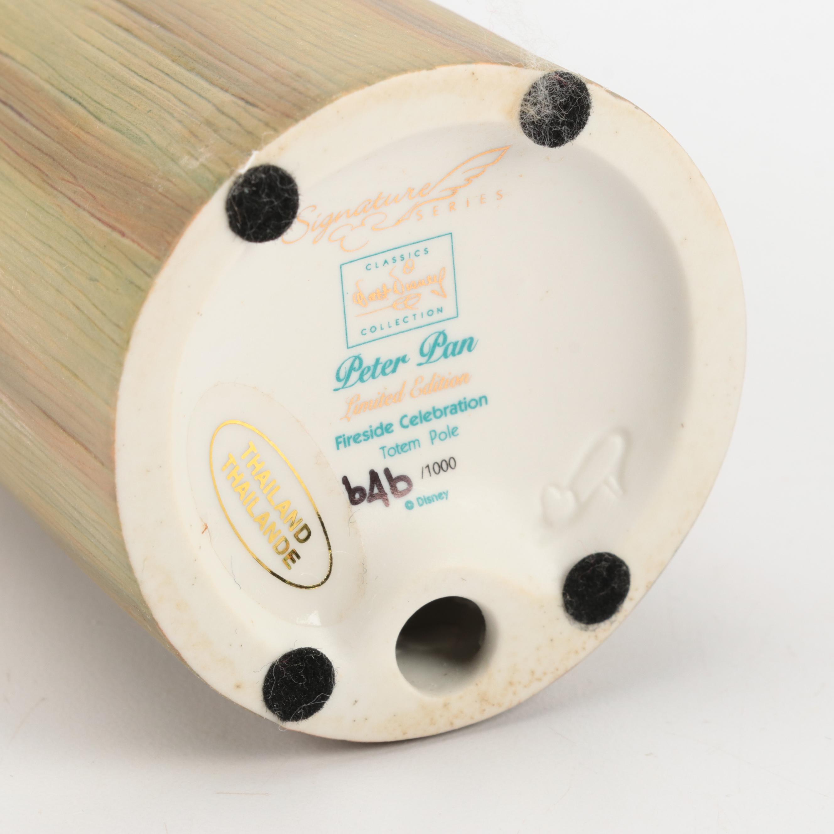 Walt Disney Classics Peter Pan "Fireside Celebration" and More Ceramic Figurines