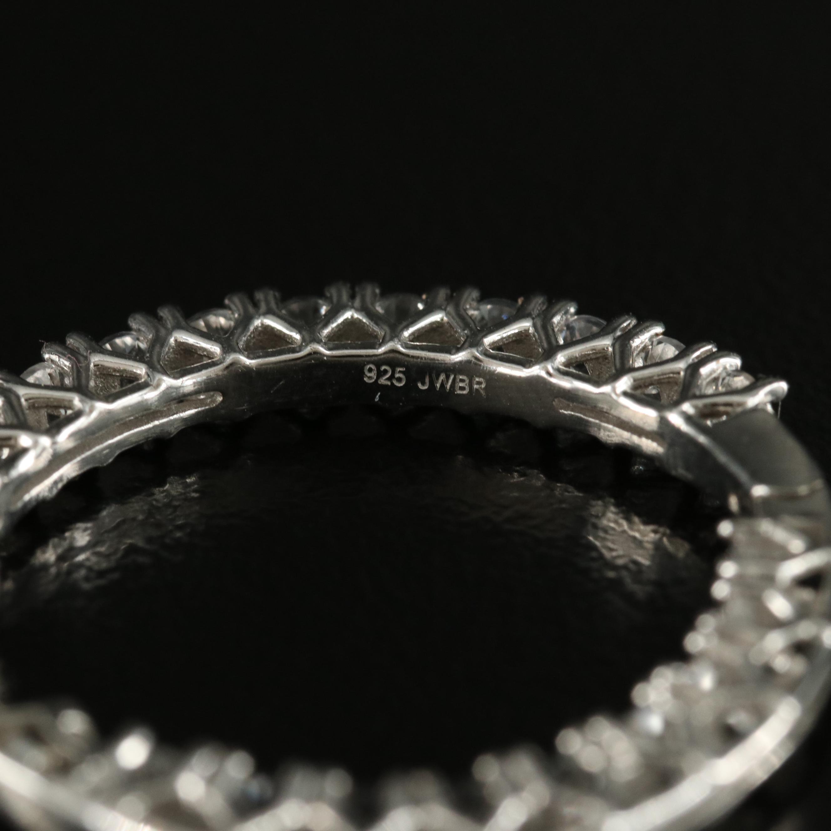 Sterling Sapphire Inside-Out Hoop Earrings