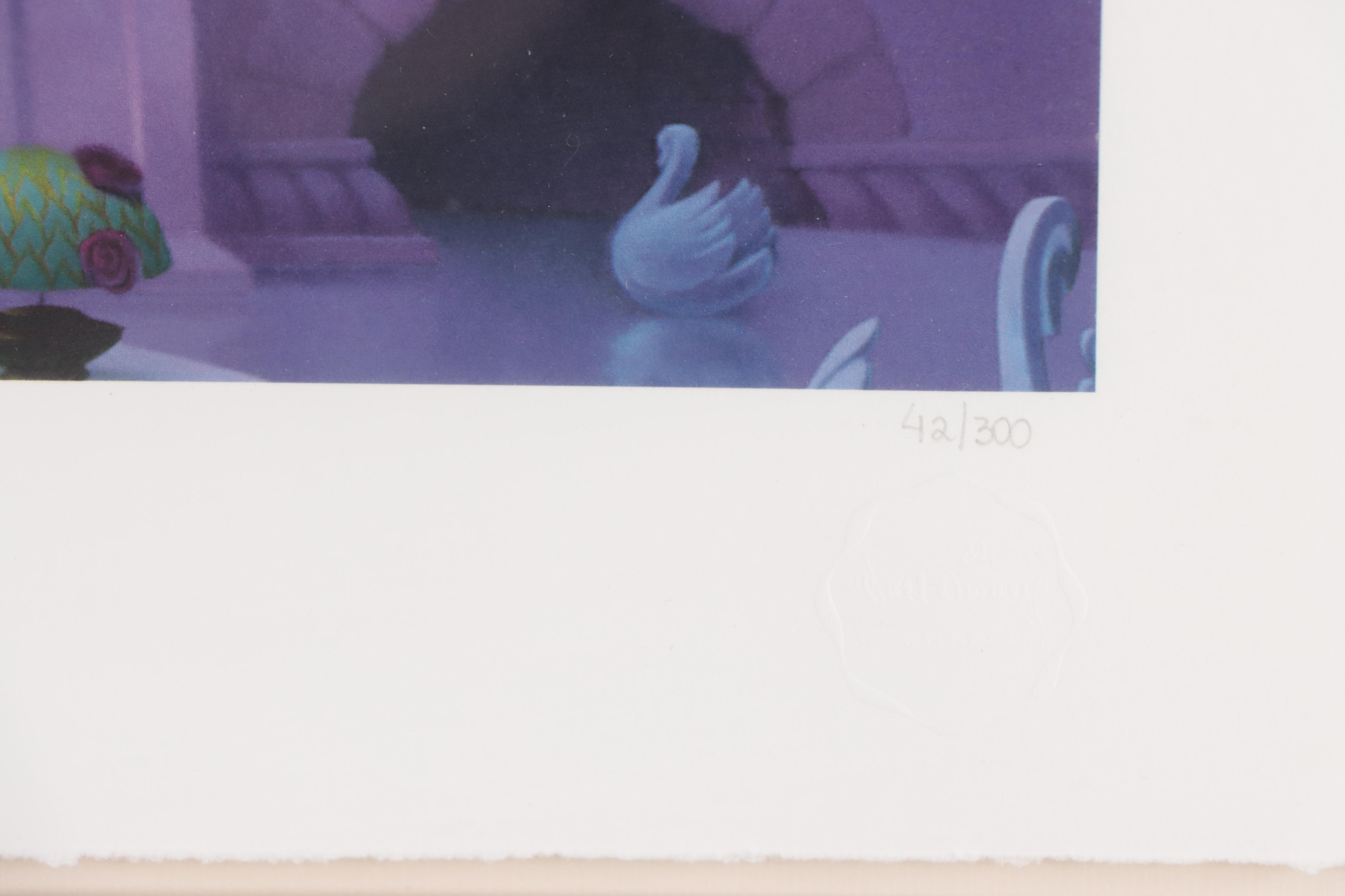 Disney Giclée "Steadfast Romance" from "Fantasia 2000," 2000