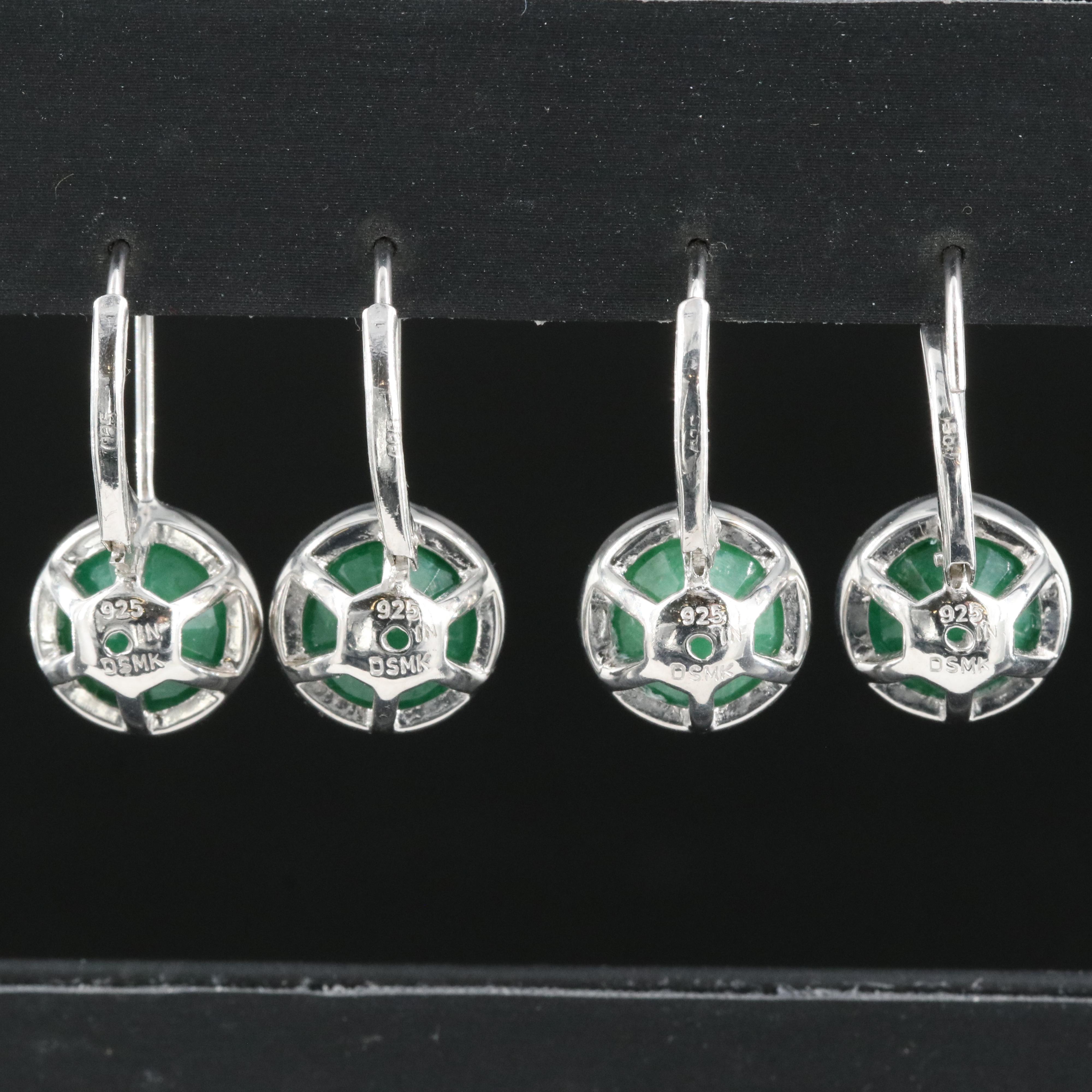 Sterling Beryl Earrings