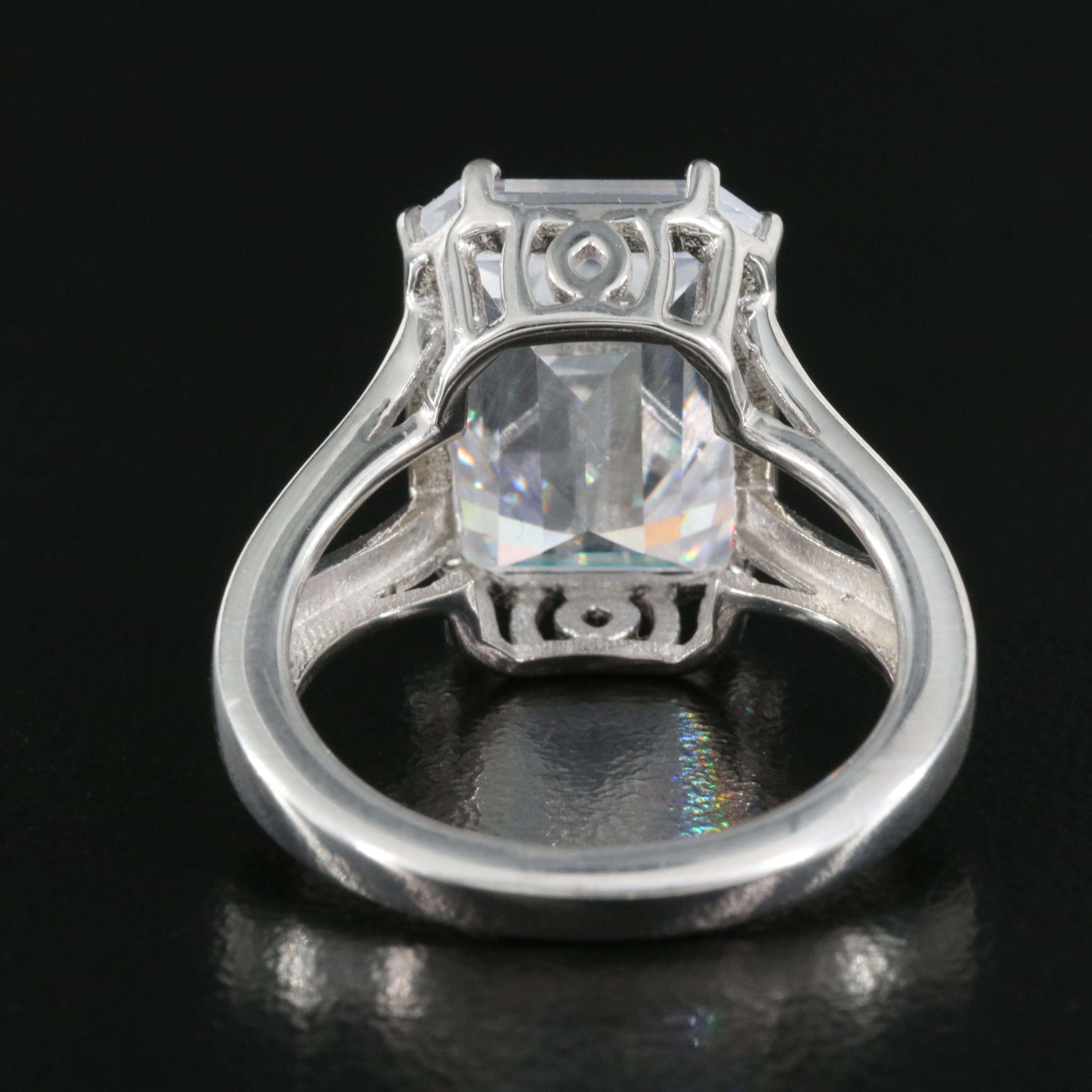 Sterling Cubic Zirconia Ring