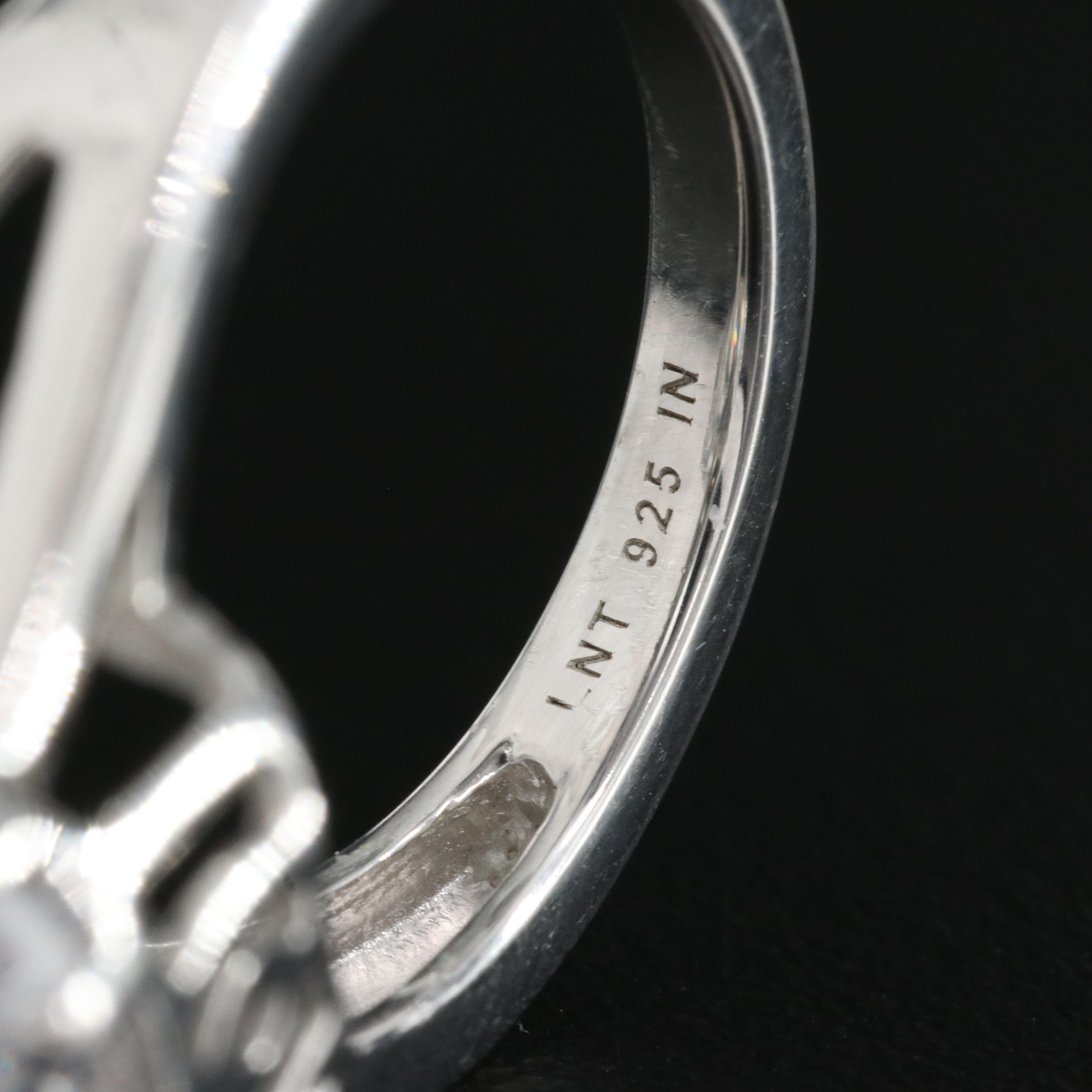 Sterling Cubic Zirconia Ring