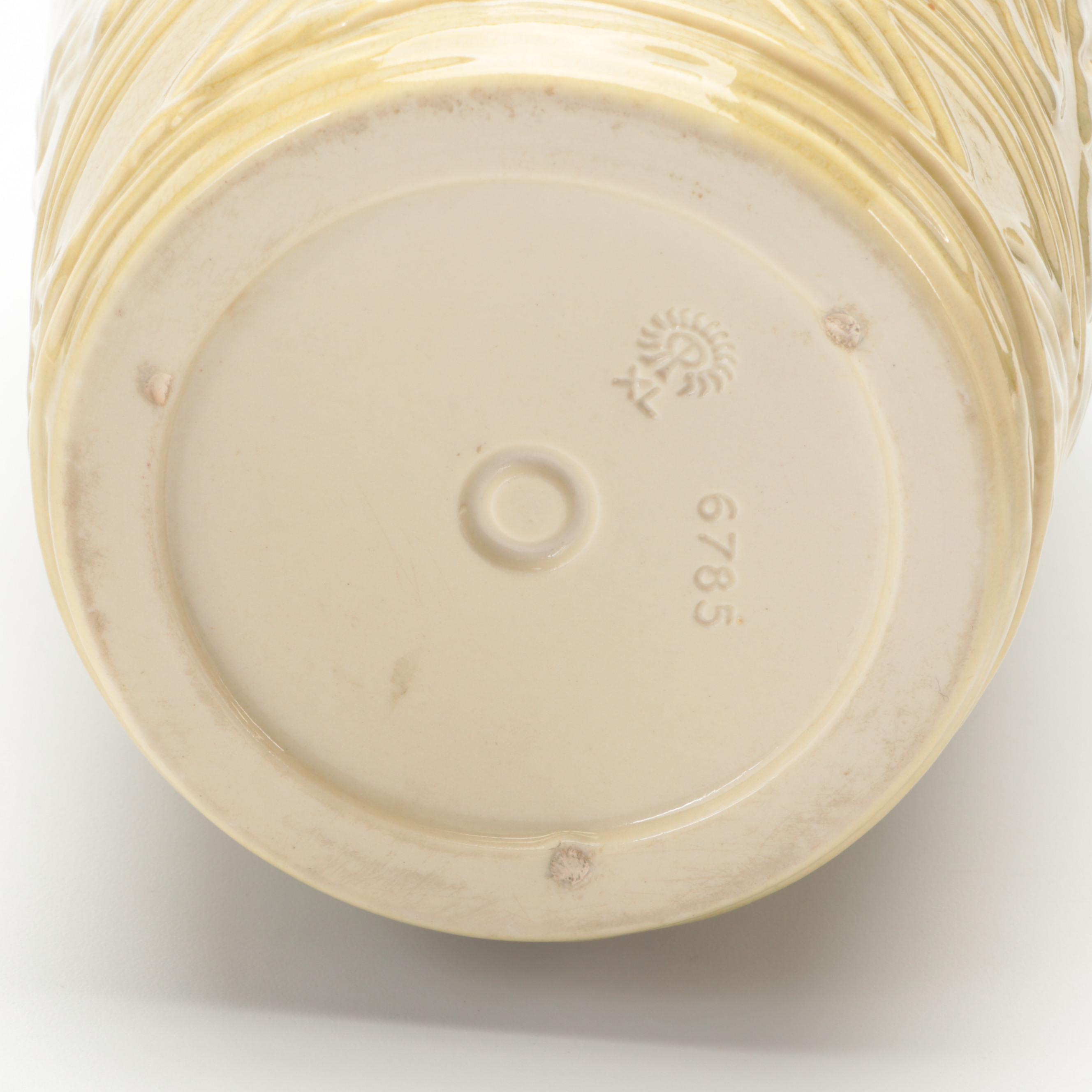 Rookwood Pottery "Fishful Thinking" Tile and Ceramic Vase