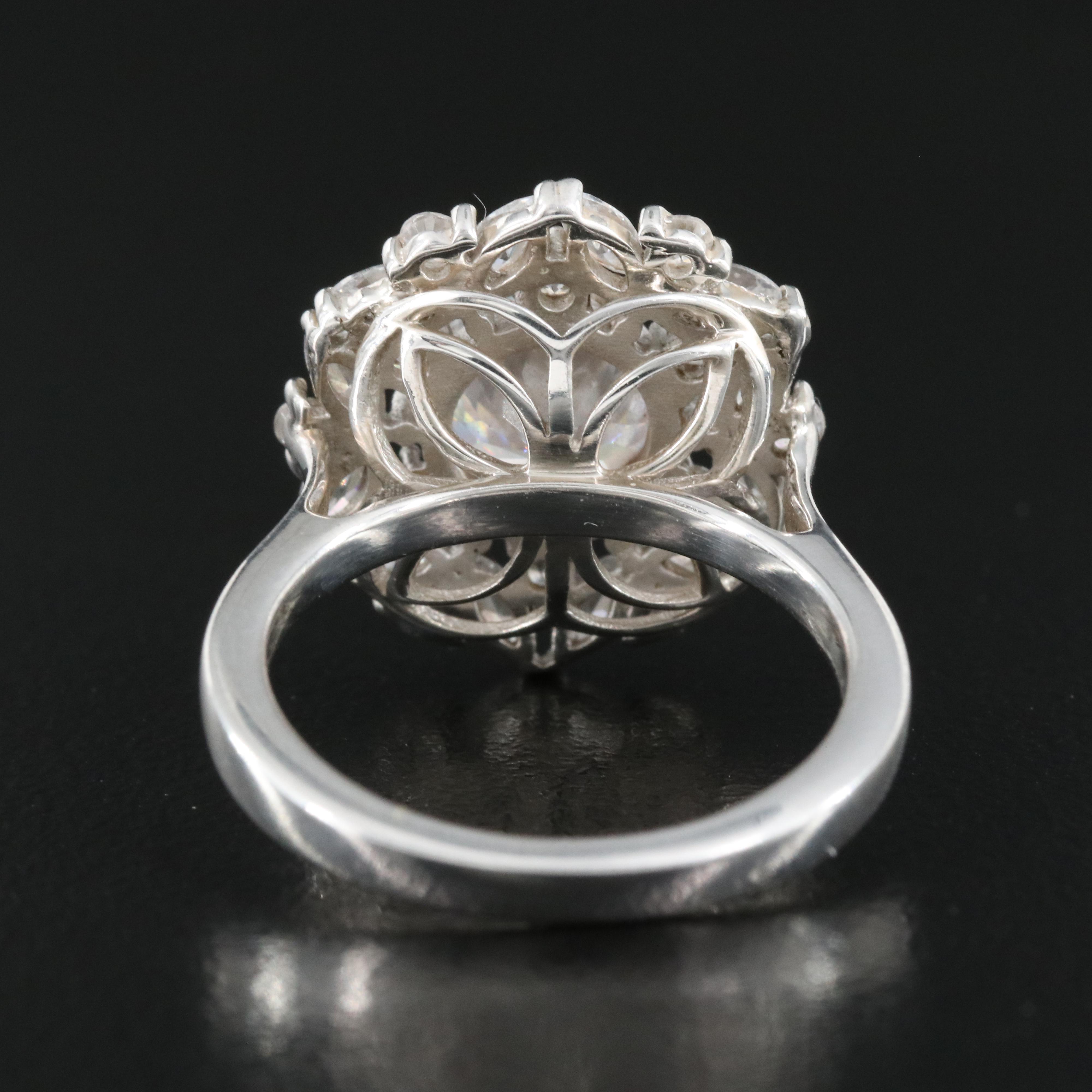 Sterling Cubic Zirconia Ring