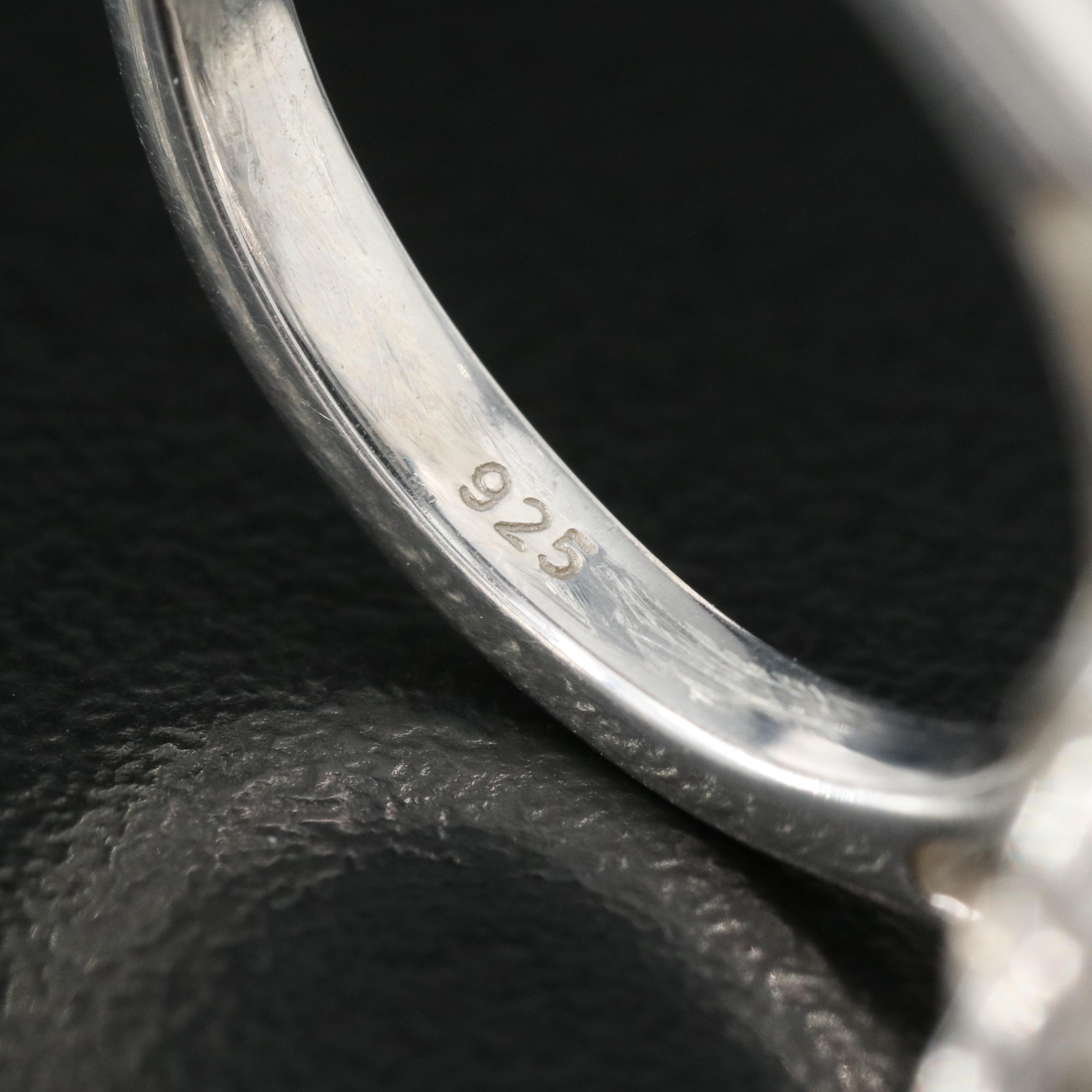 Sterling Cubic Zirconia Ring