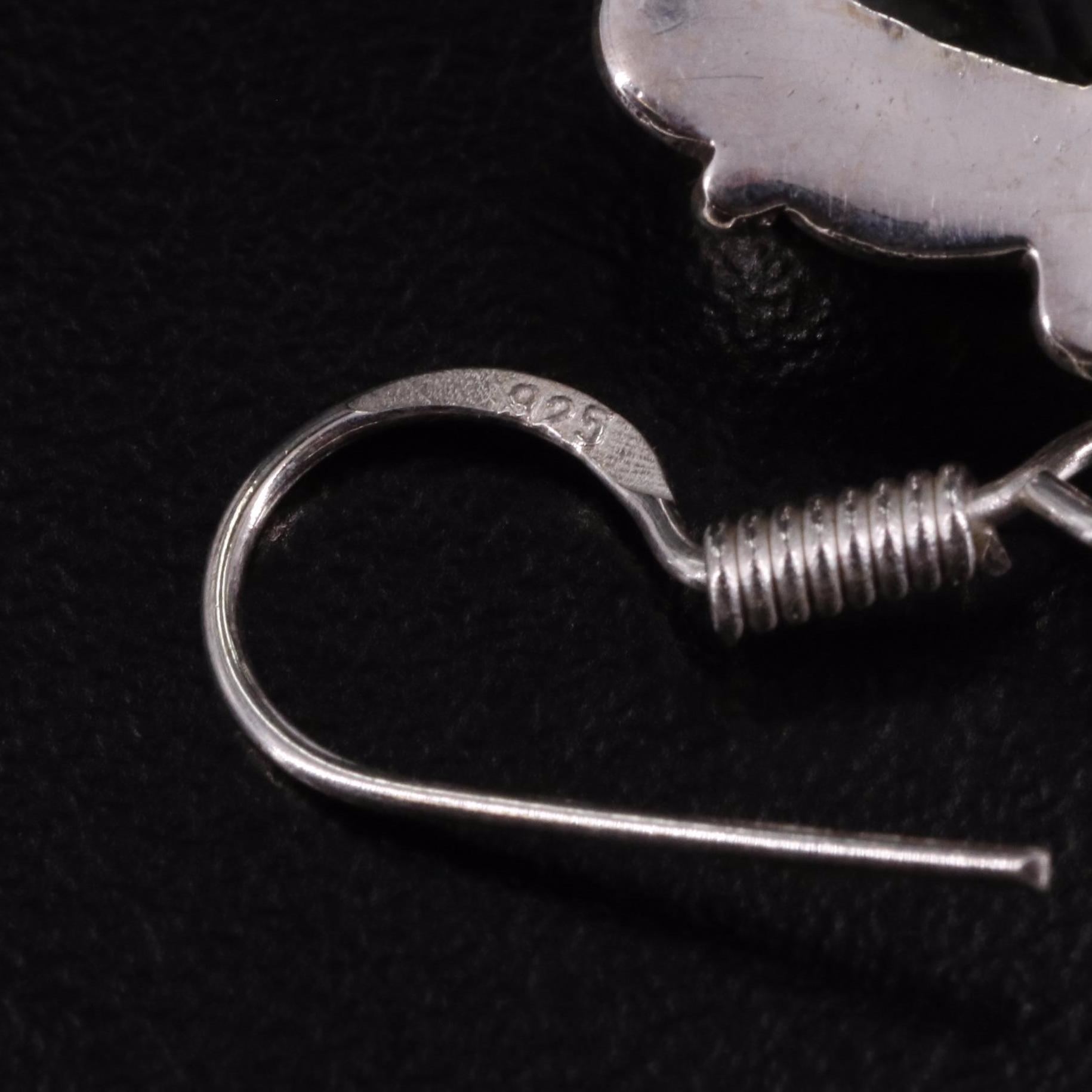 Sterling Prasiolite Drop Earrings