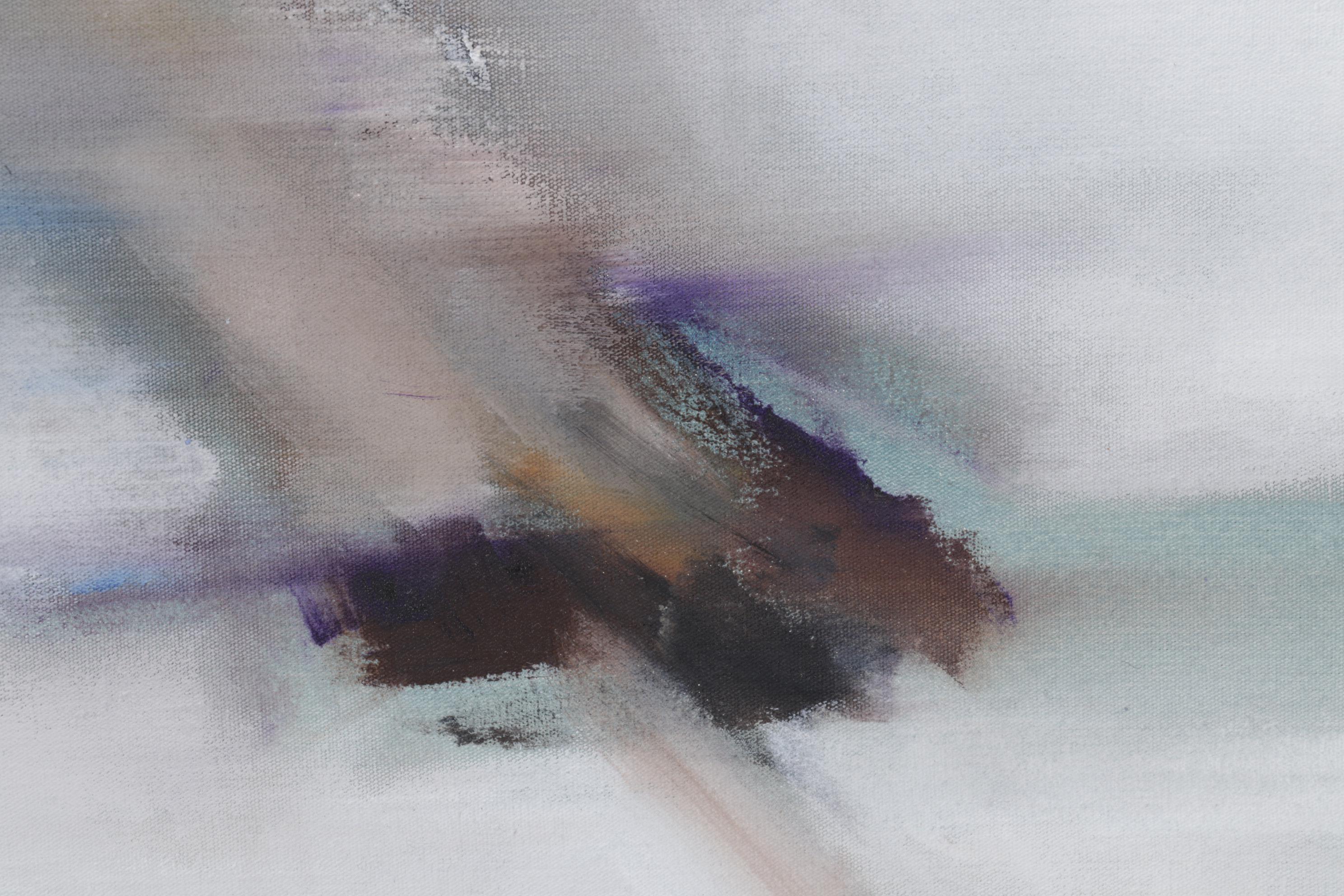 Kirk Hughey Abstract Acrylic Painting "St. Mark," 21st Century