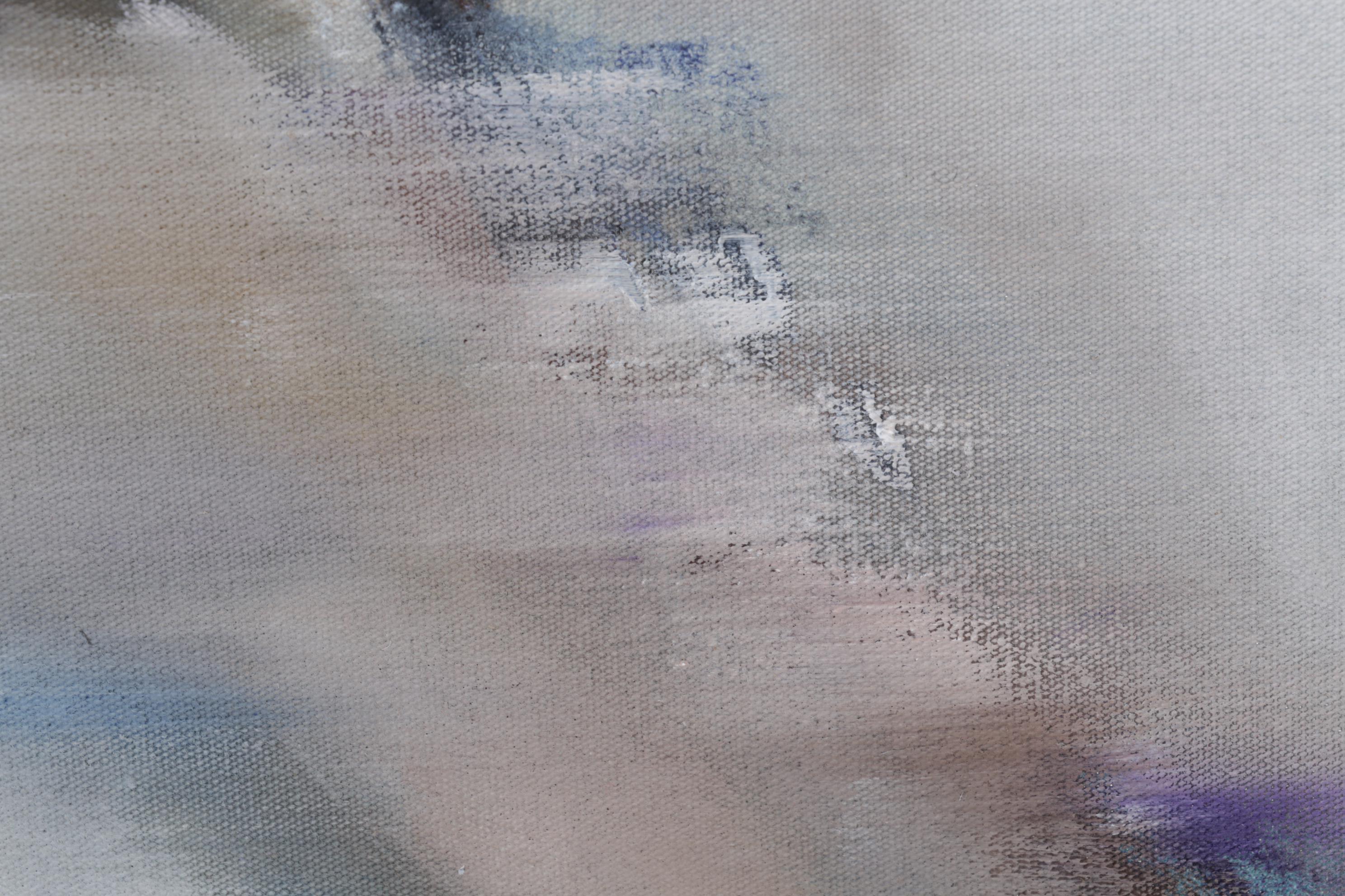 Kirk Hughey Abstract Acrylic Painting "St. Mark," 21st Century