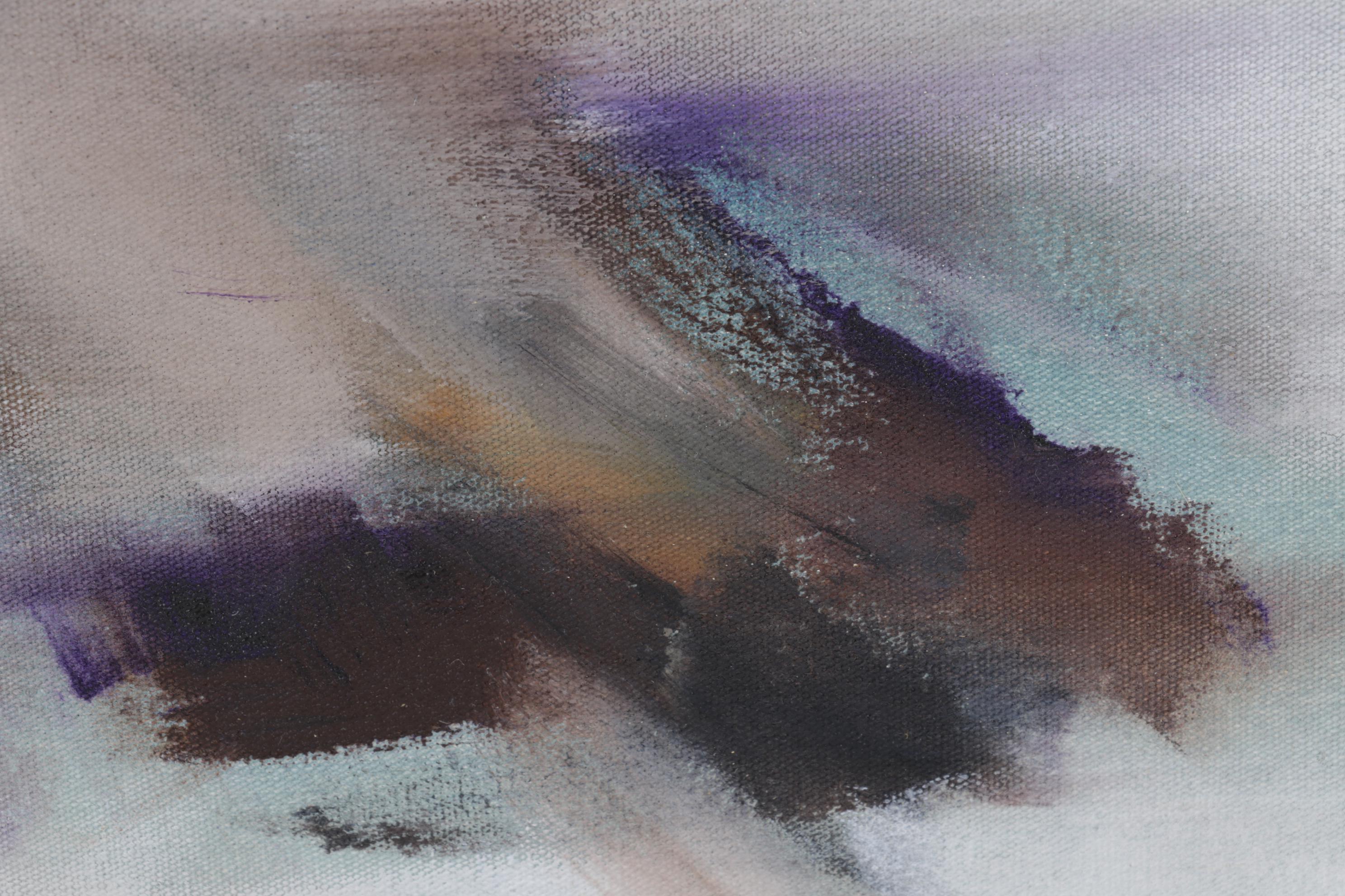 Kirk Hughey Abstract Acrylic Painting "St. Mark," 21st Century