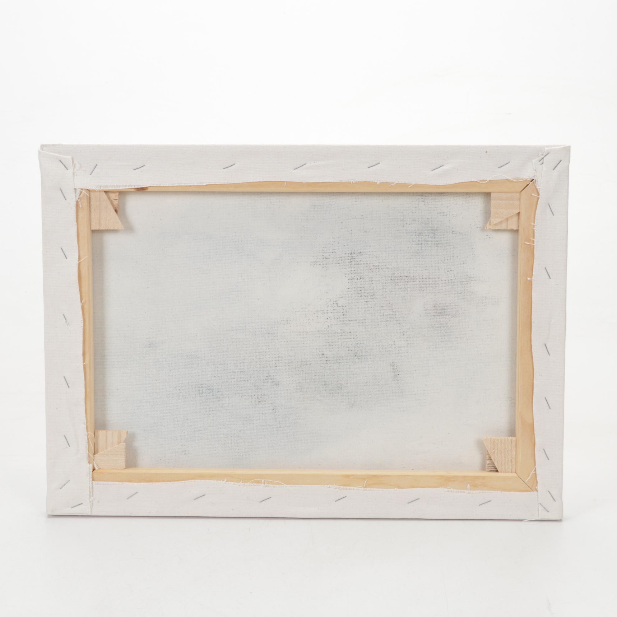 Kirk Hughey Abstract Acrylic Painting "St. Mark," 21st Century