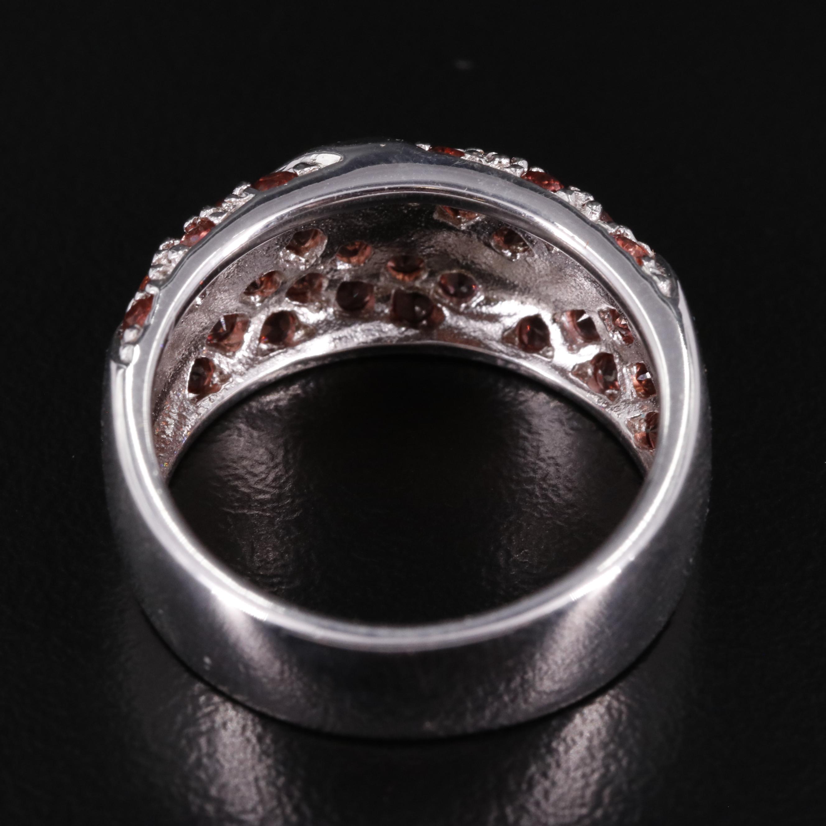 Sterling Garnet Ring