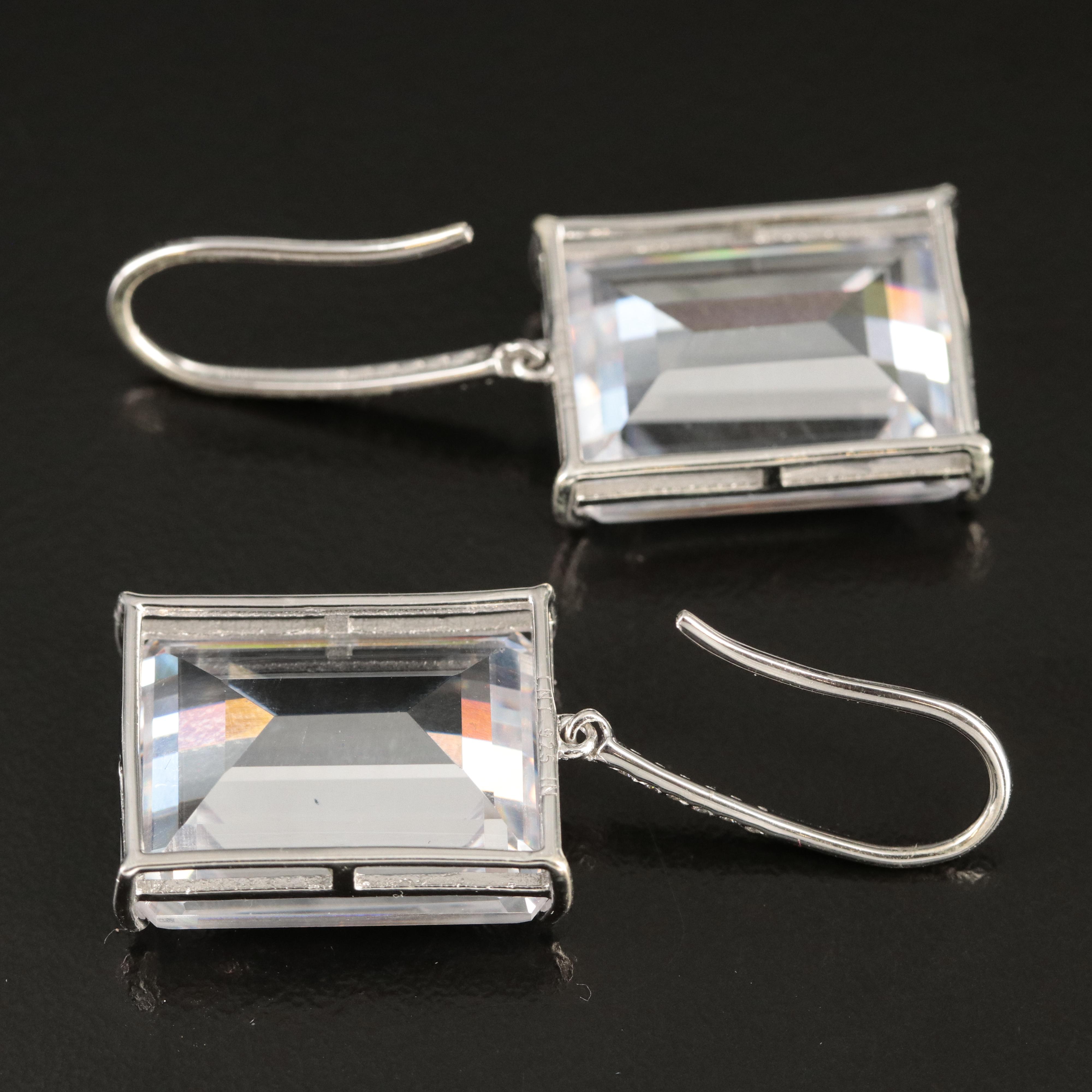 Sterling Cubic Zirconia Earrings