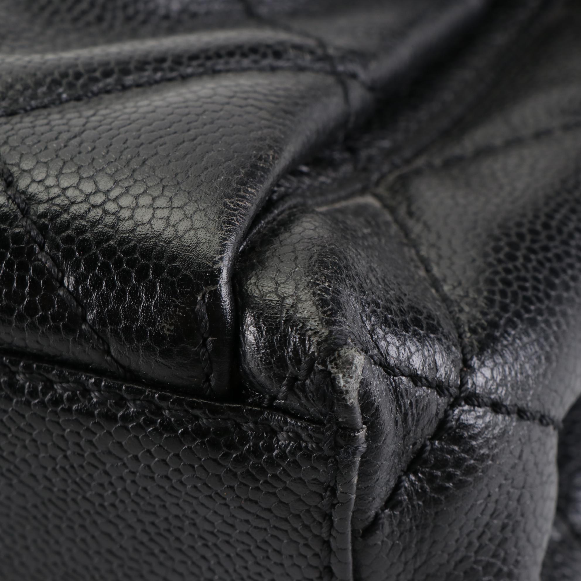 Chanel Front Pocket Tote in Caviar Leather