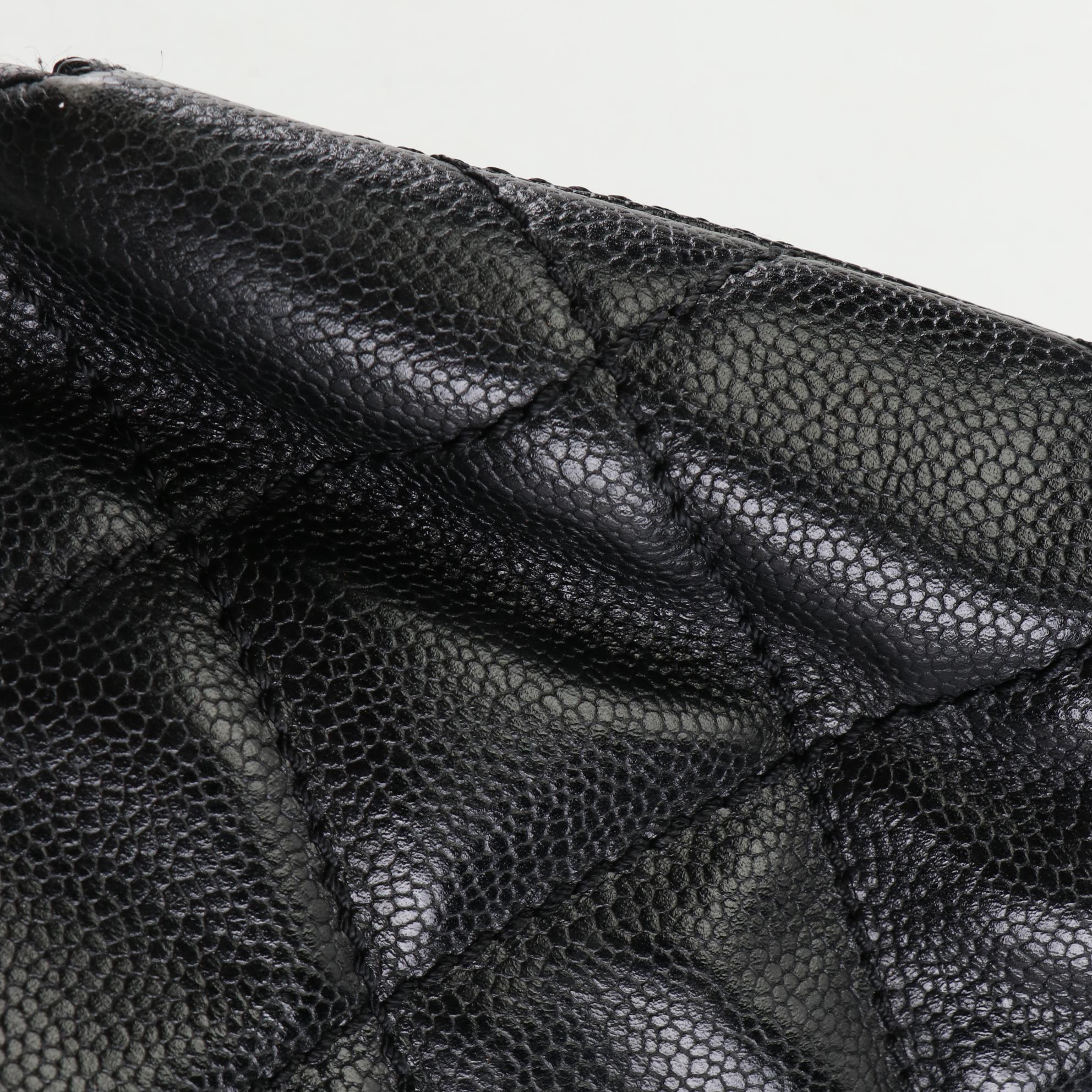 Chanel Front Pocket Tote in Caviar Leather