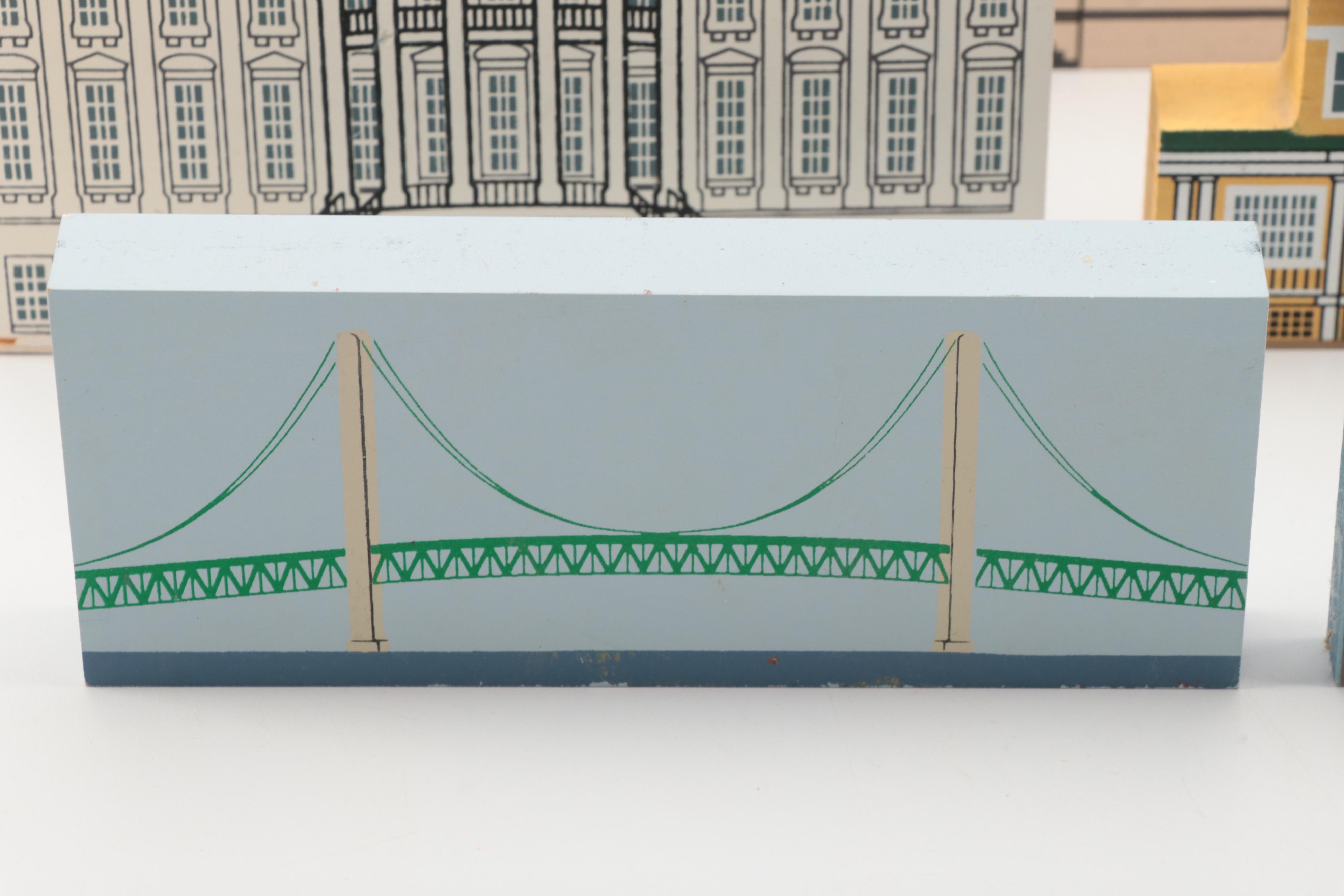 The Cat's Meow with Other Lighthouses and More Wooden Souvenir Figures