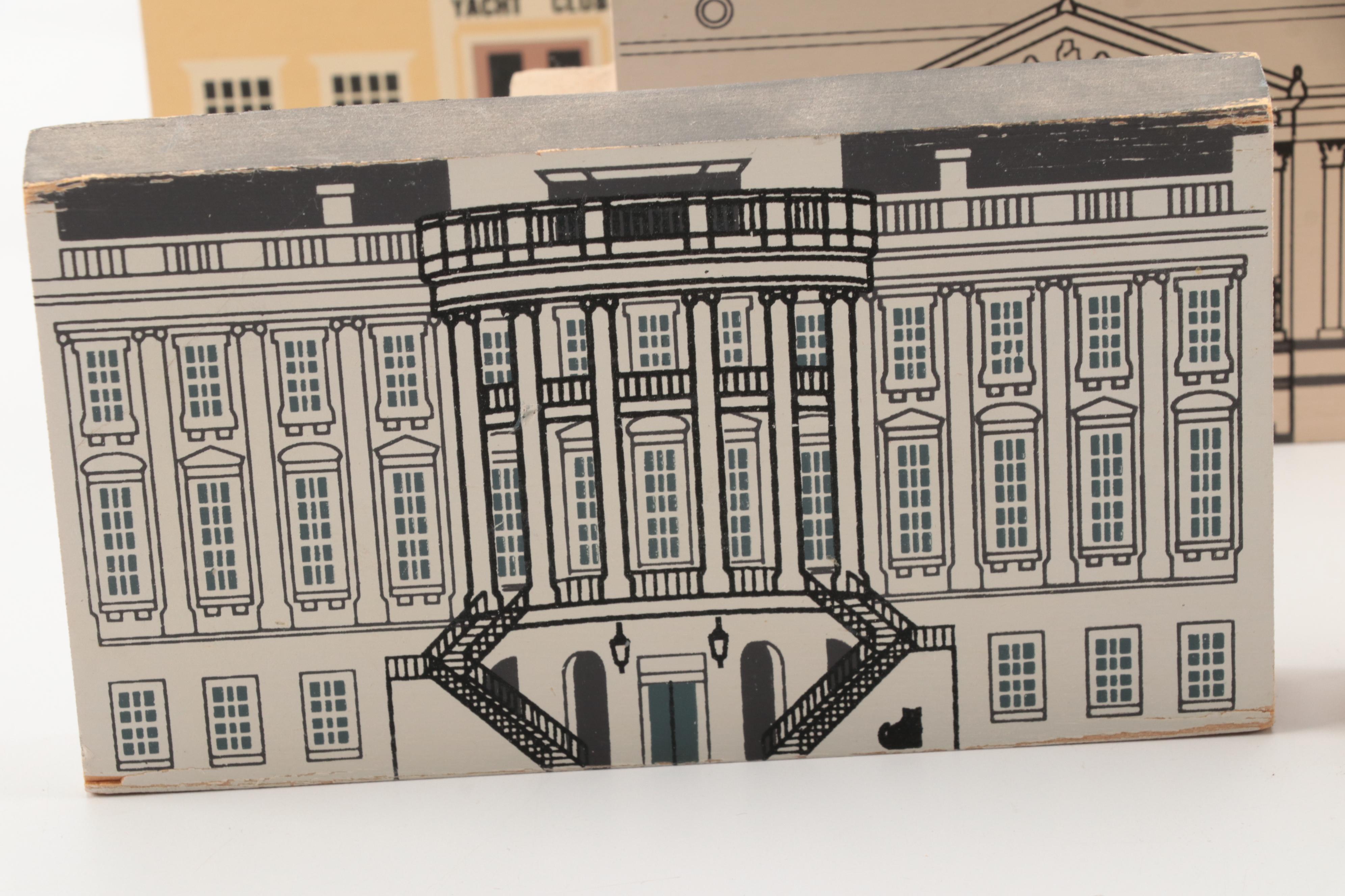 The Cat's Meow with Other Lighthouses and More Wooden Souvenir Figures