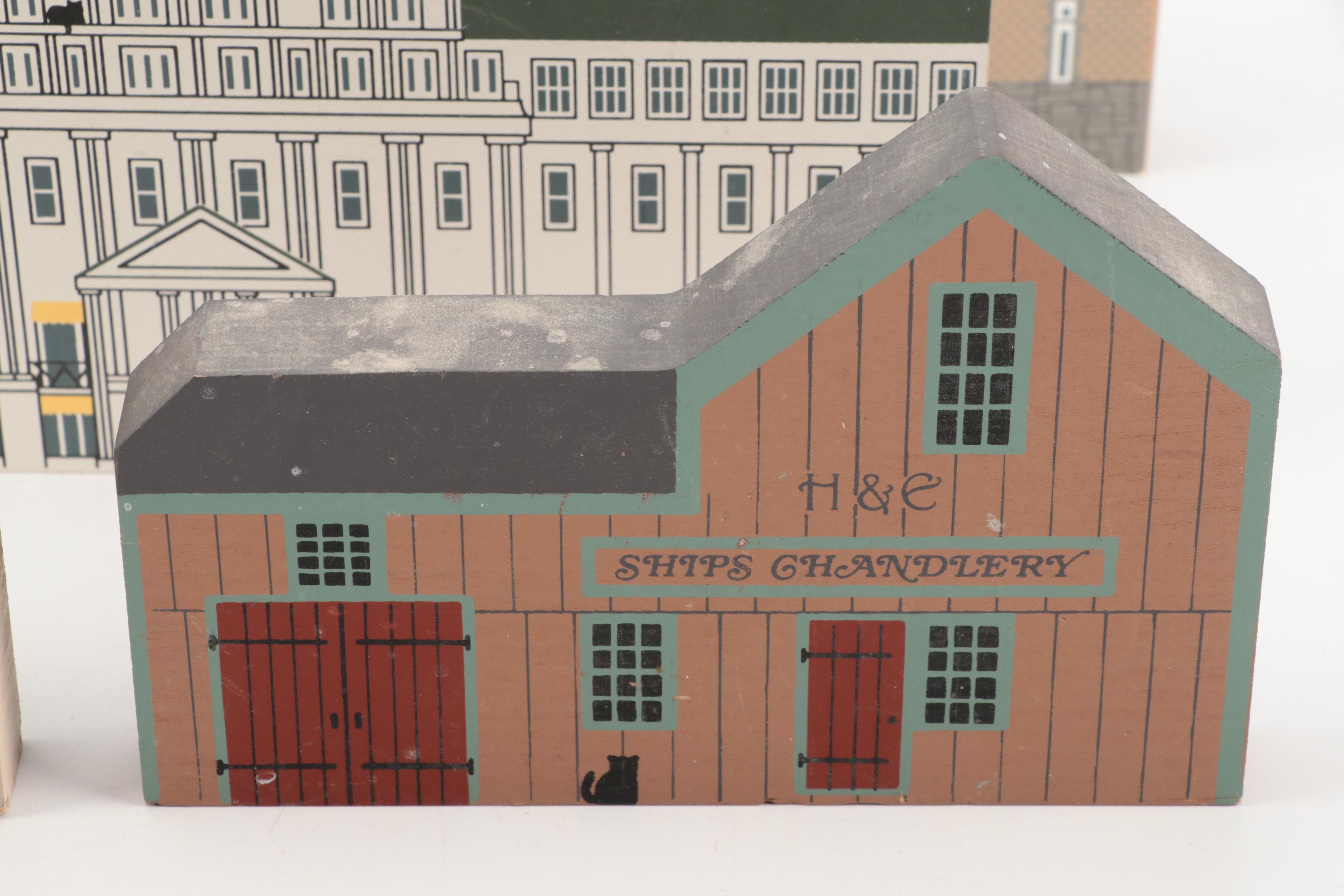 The Cat's Meow with Other Lighthouses and More Wooden Souvenir Figures