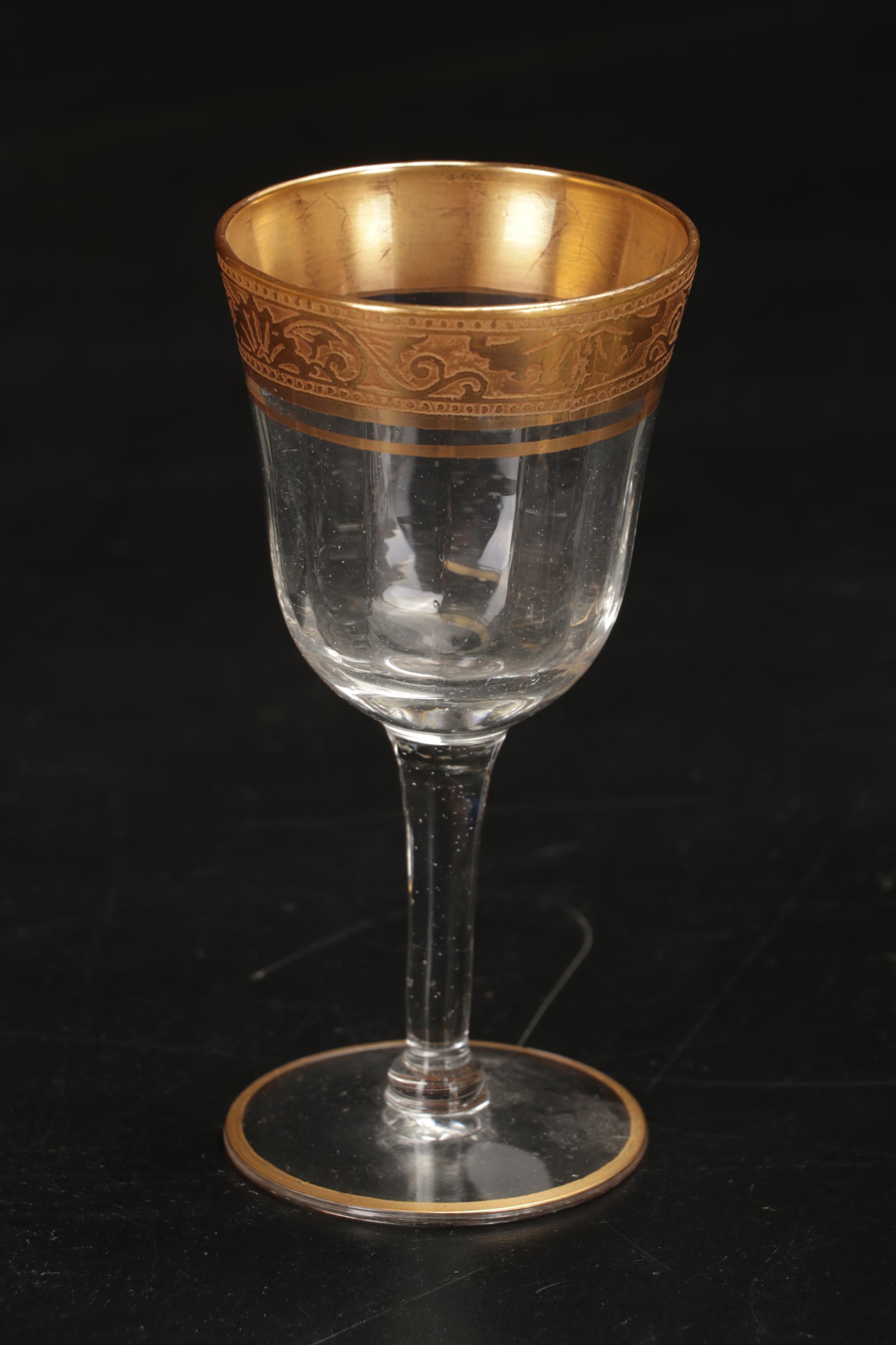 Tiffin- Franciscan "Rambler Rose" and Other Stemware, Mid-20th Century