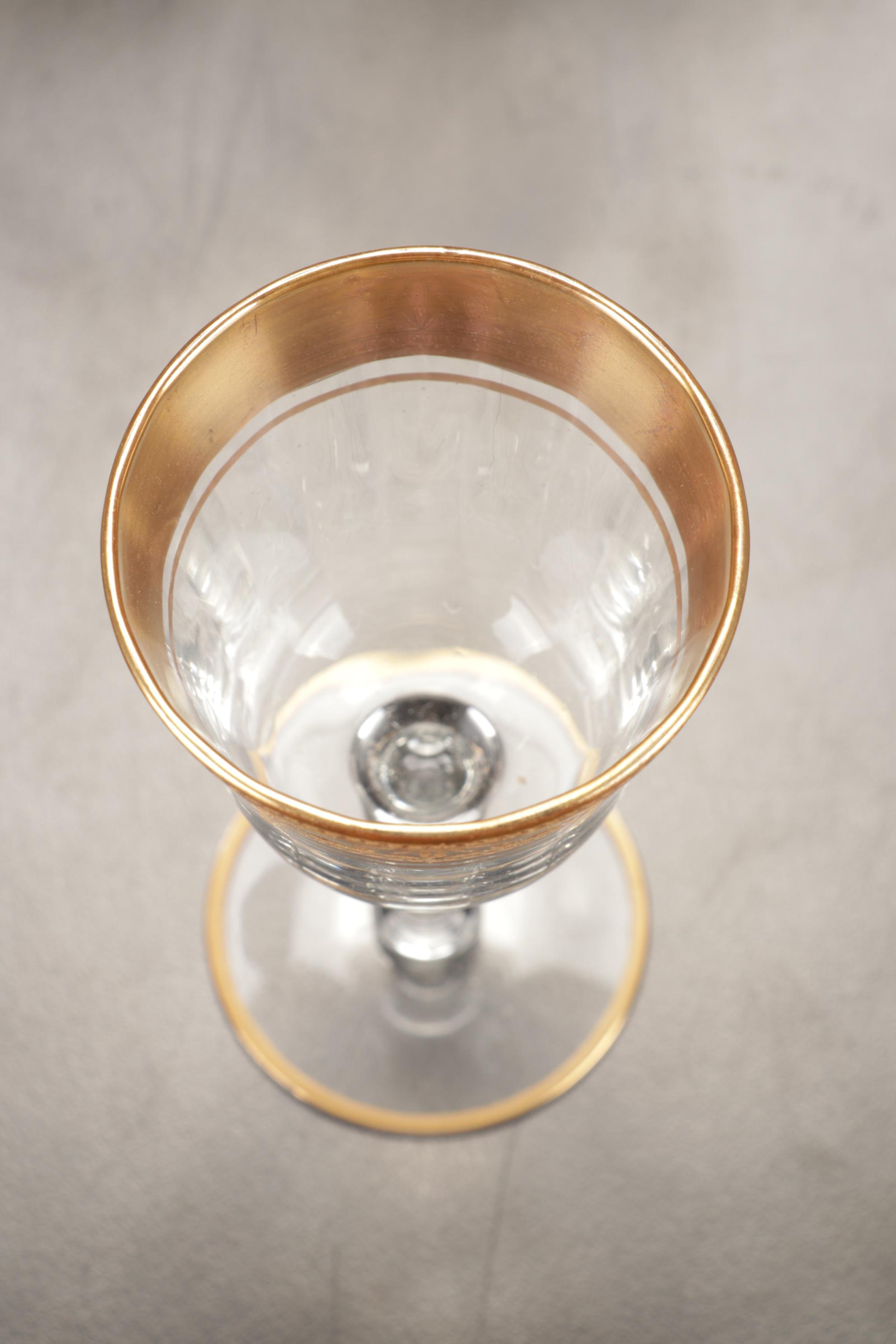 Tiffin- Franciscan "Rambler Rose" and Other Stemware, Mid-20th Century