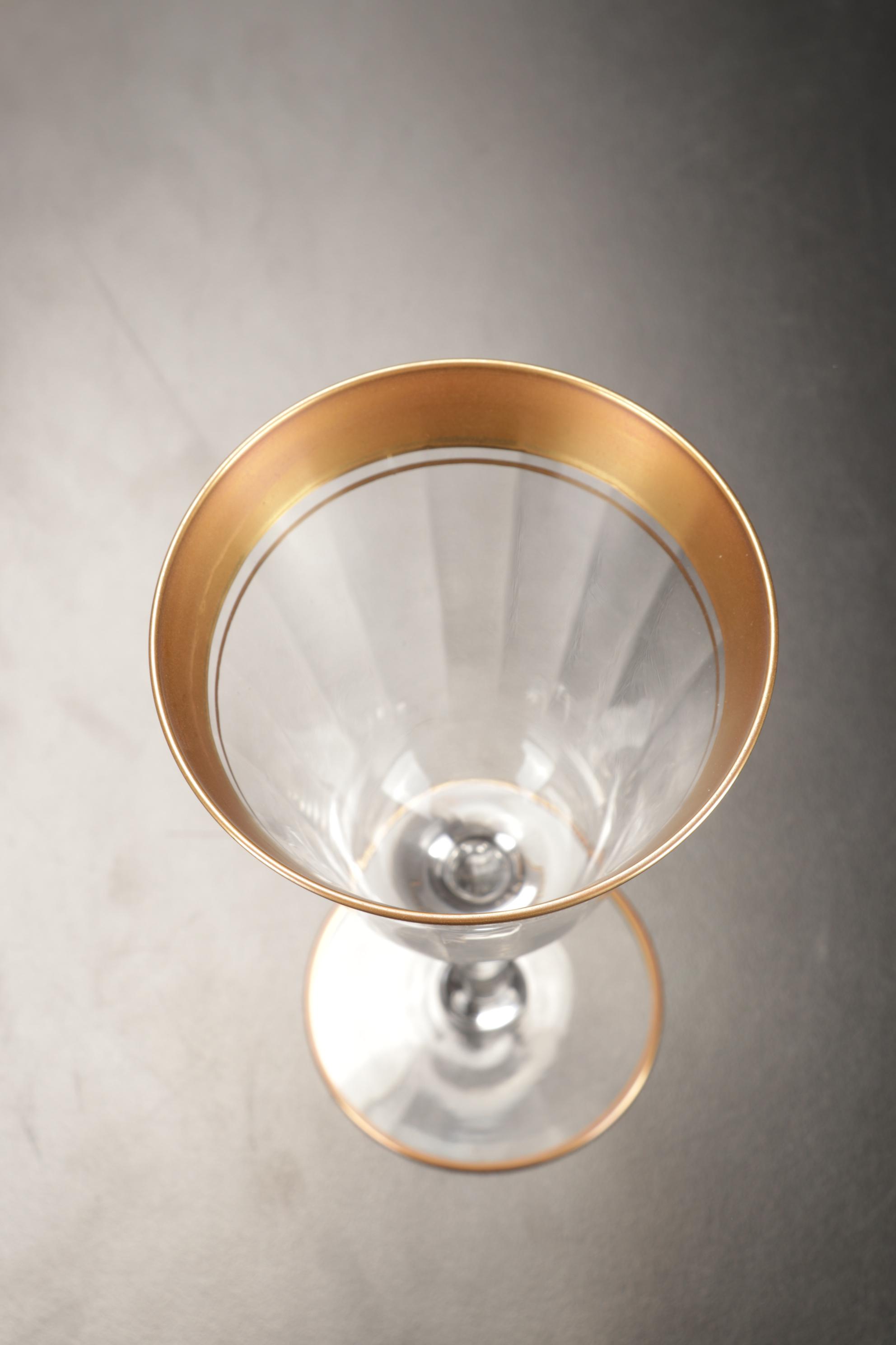 Tiffin- Franciscan "Rambler Rose" and Other Stemware, Mid-20th Century