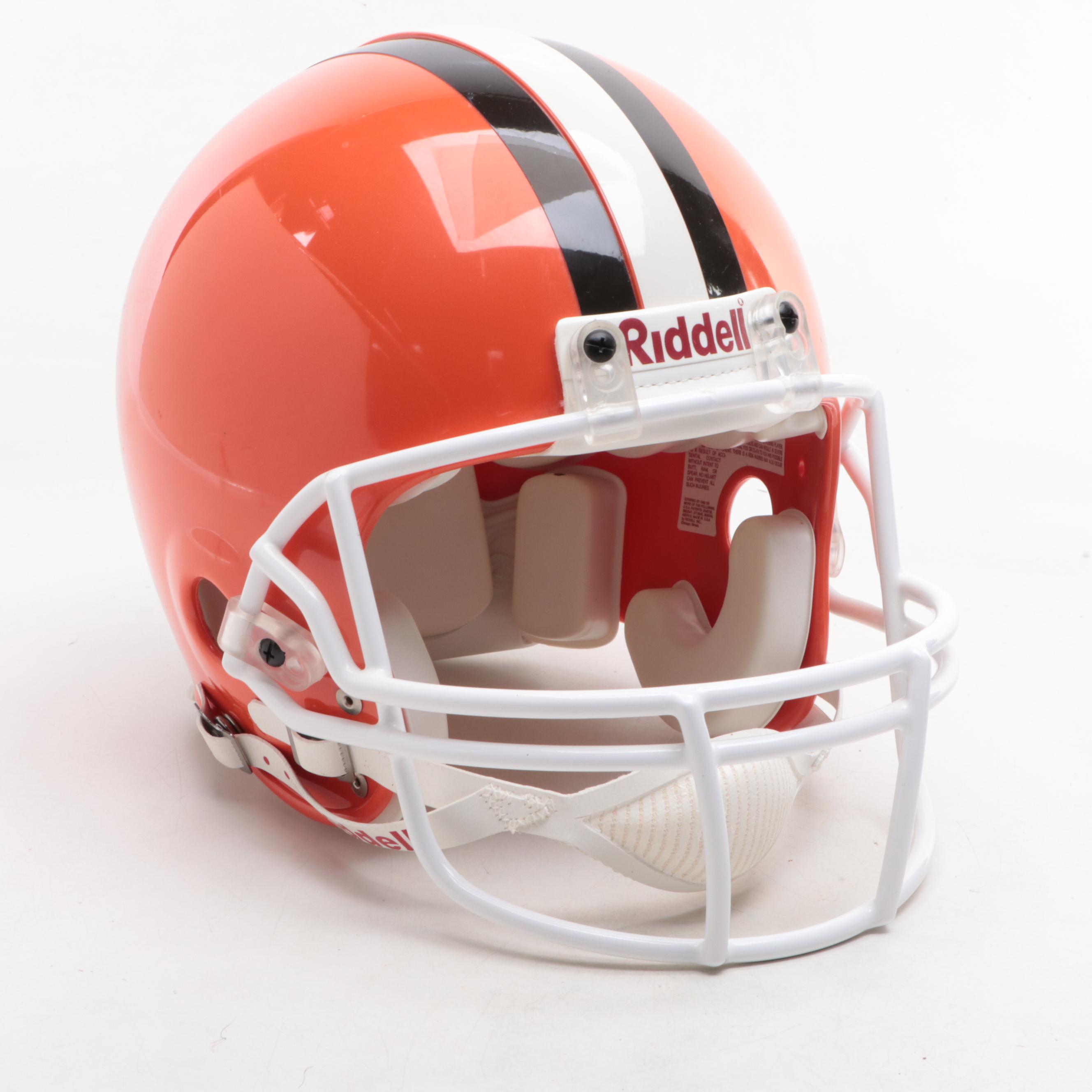 Jim Brown "HOF 71" Signed Replica Cleveland Browns Riddell Football Helmet