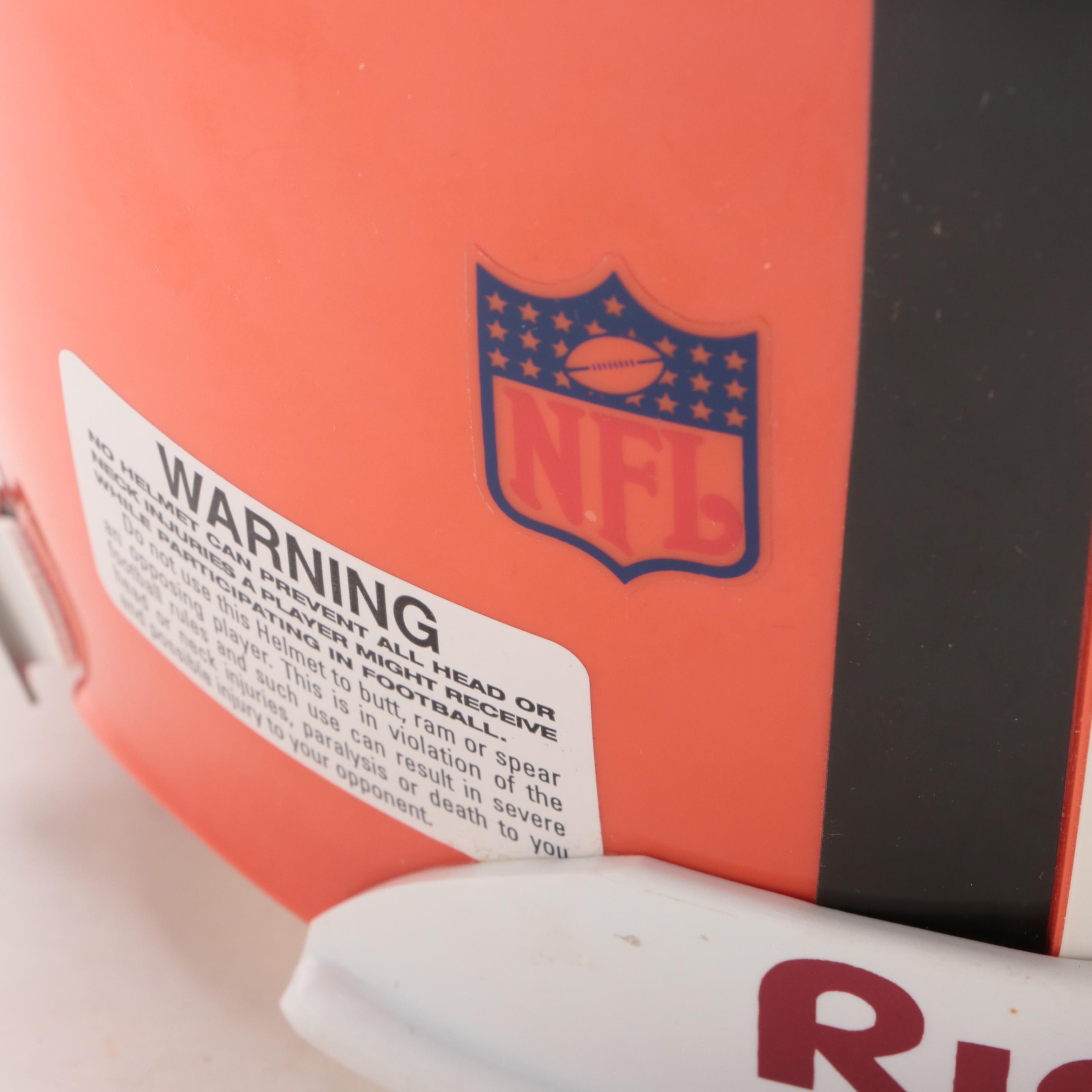 Jim Brown "HOF 71" Signed Replica Cleveland Browns Riddell Football Helmet