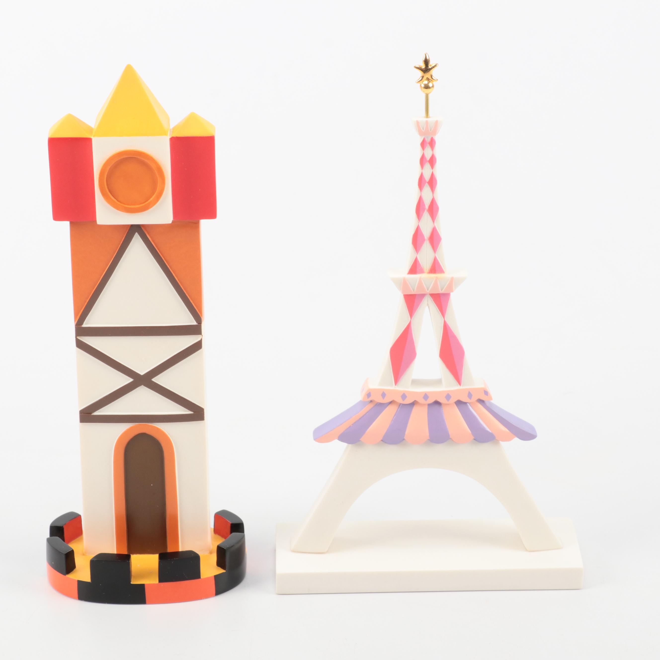 Walt Disney Classics Collection It's a Small World After All Ceramic Figurines