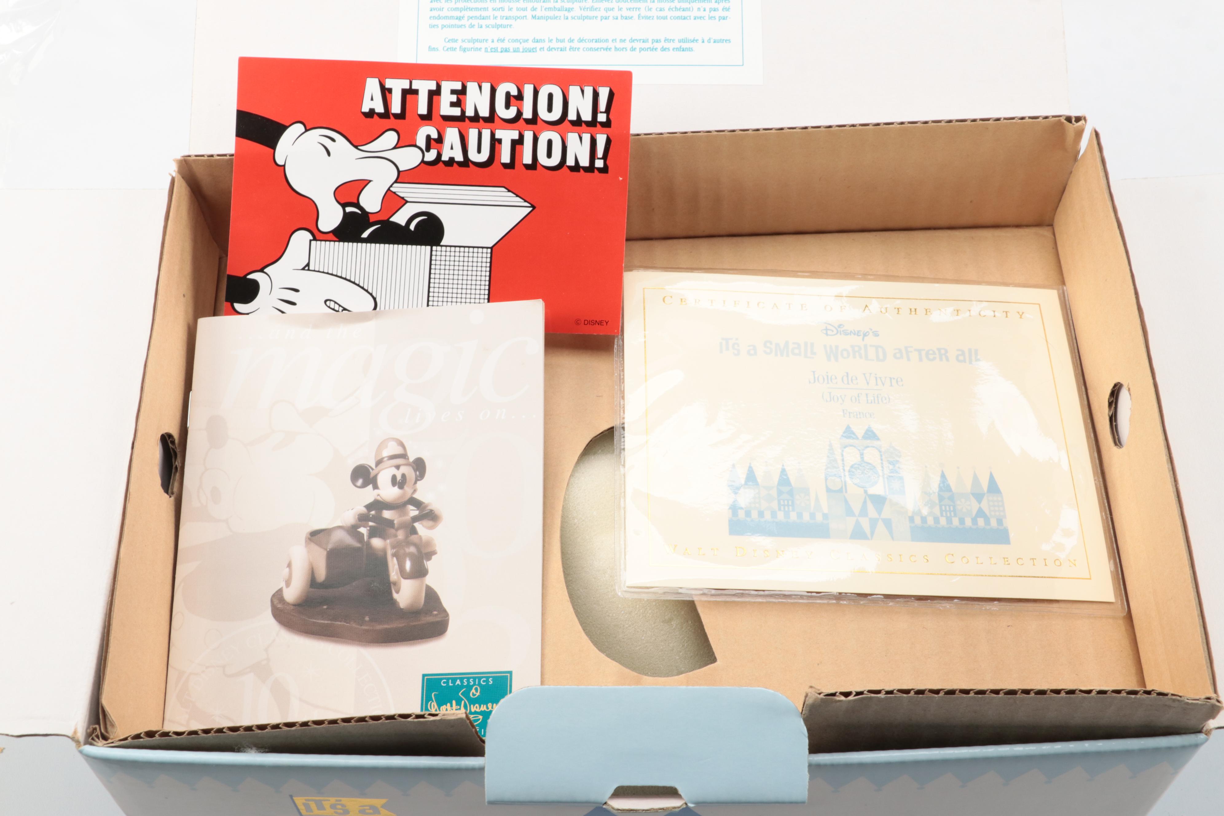 Walt Disney Classics Collection It's a Small World After All Ceramic Figurines