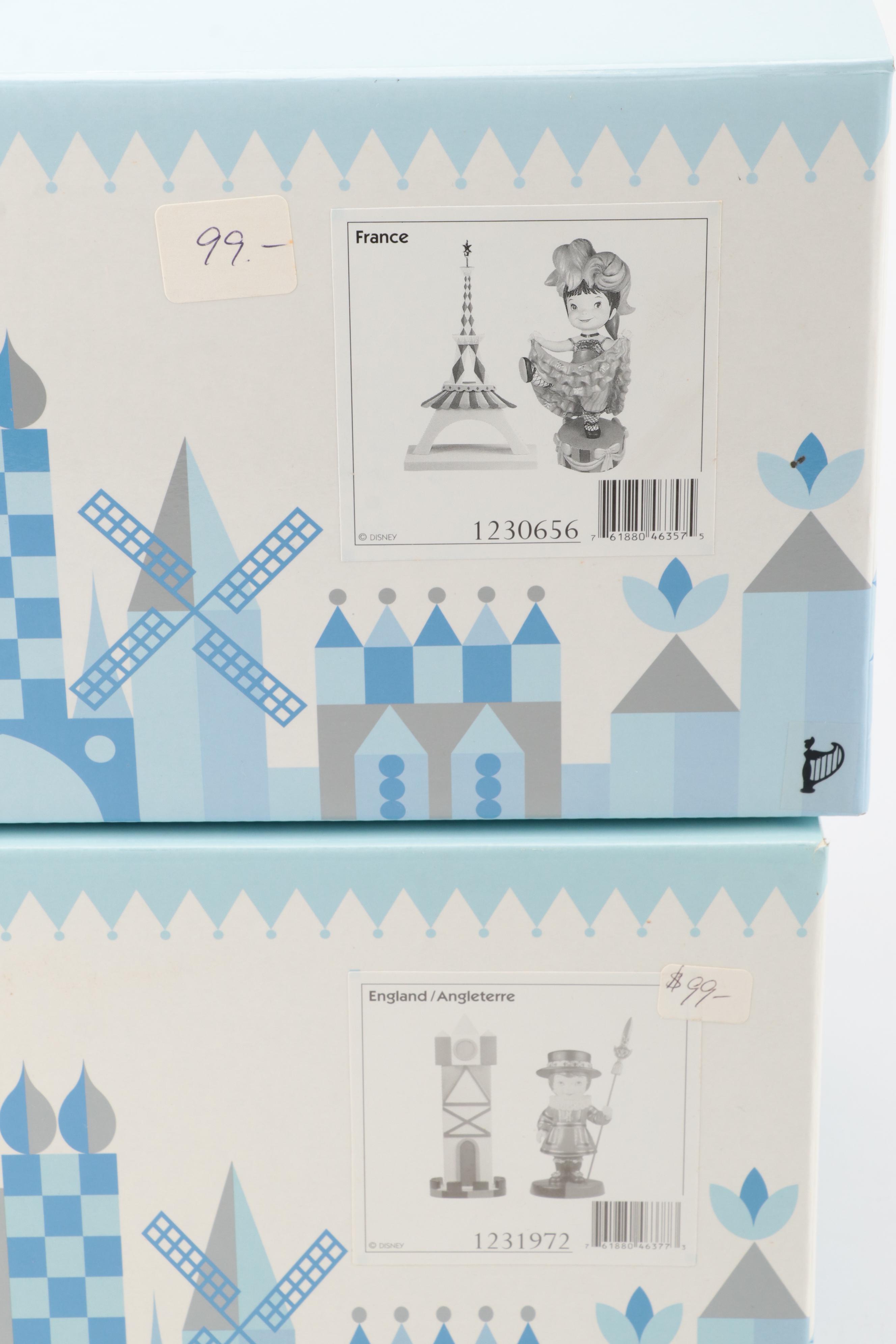 Walt Disney Classics Collection It's a Small World After All Ceramic Figurines