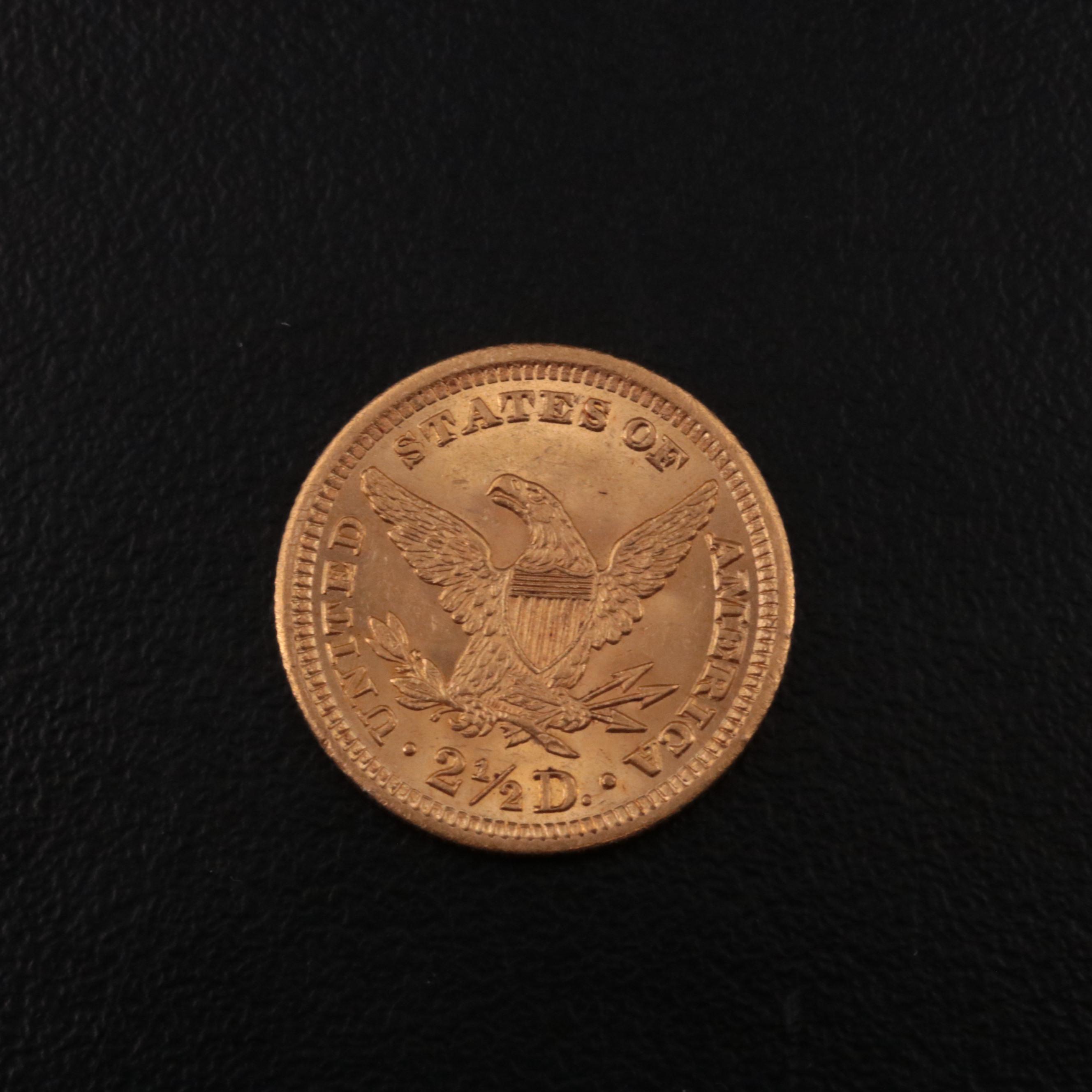 1903 Liberty Head $2.50 Gold Quarter Eagle