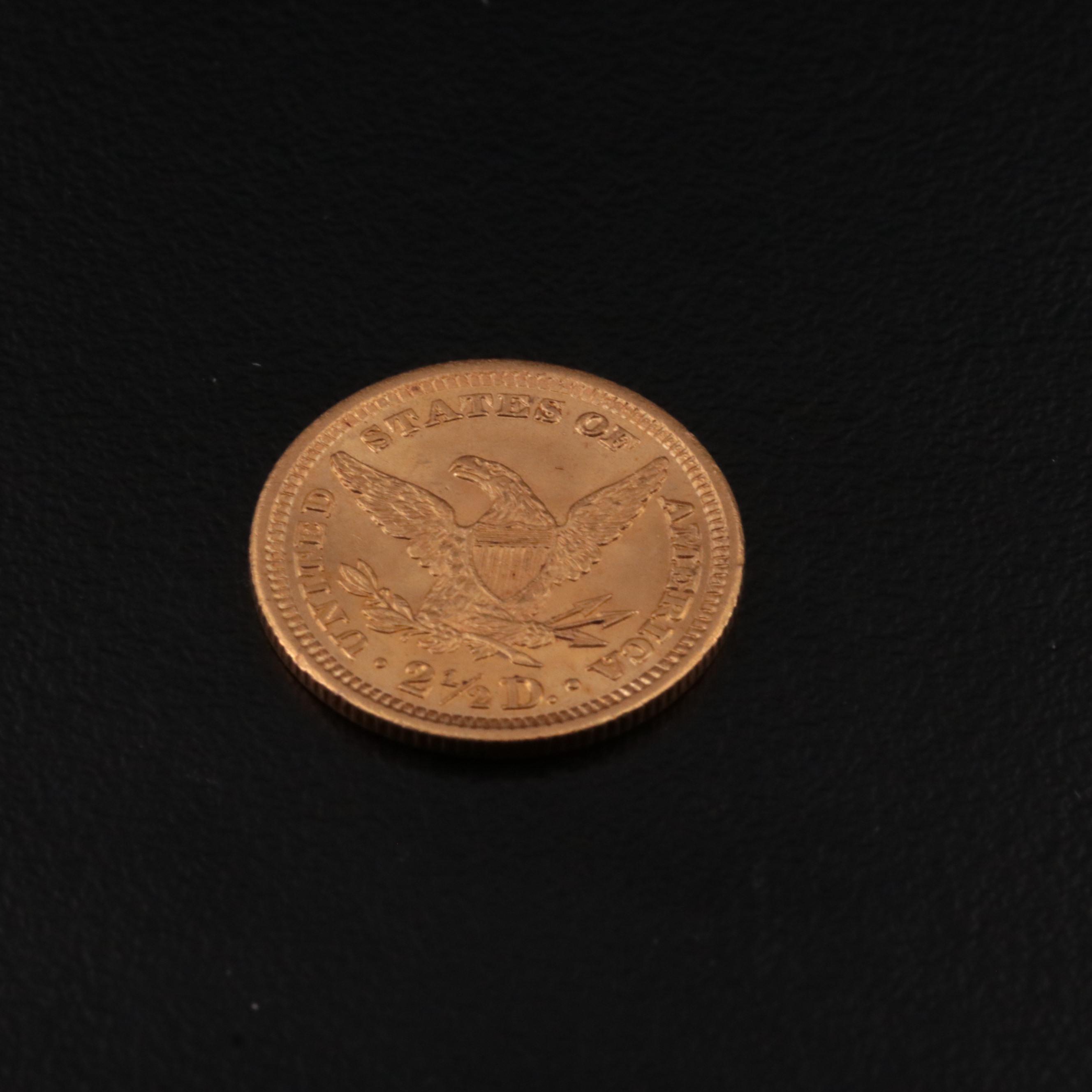 1903 Liberty Head $2.50 Gold Quarter Eagle